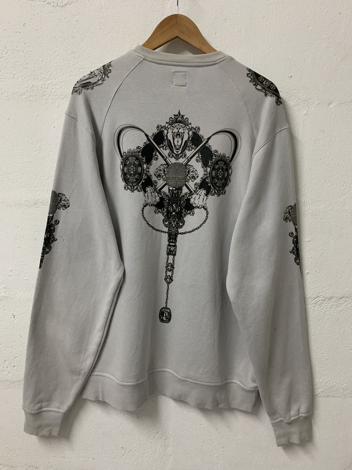 Adidas × Vintage Rare Design Adidas Sweatshirt Size US L / EU 52-54 / 3 - 3 Thumbnail