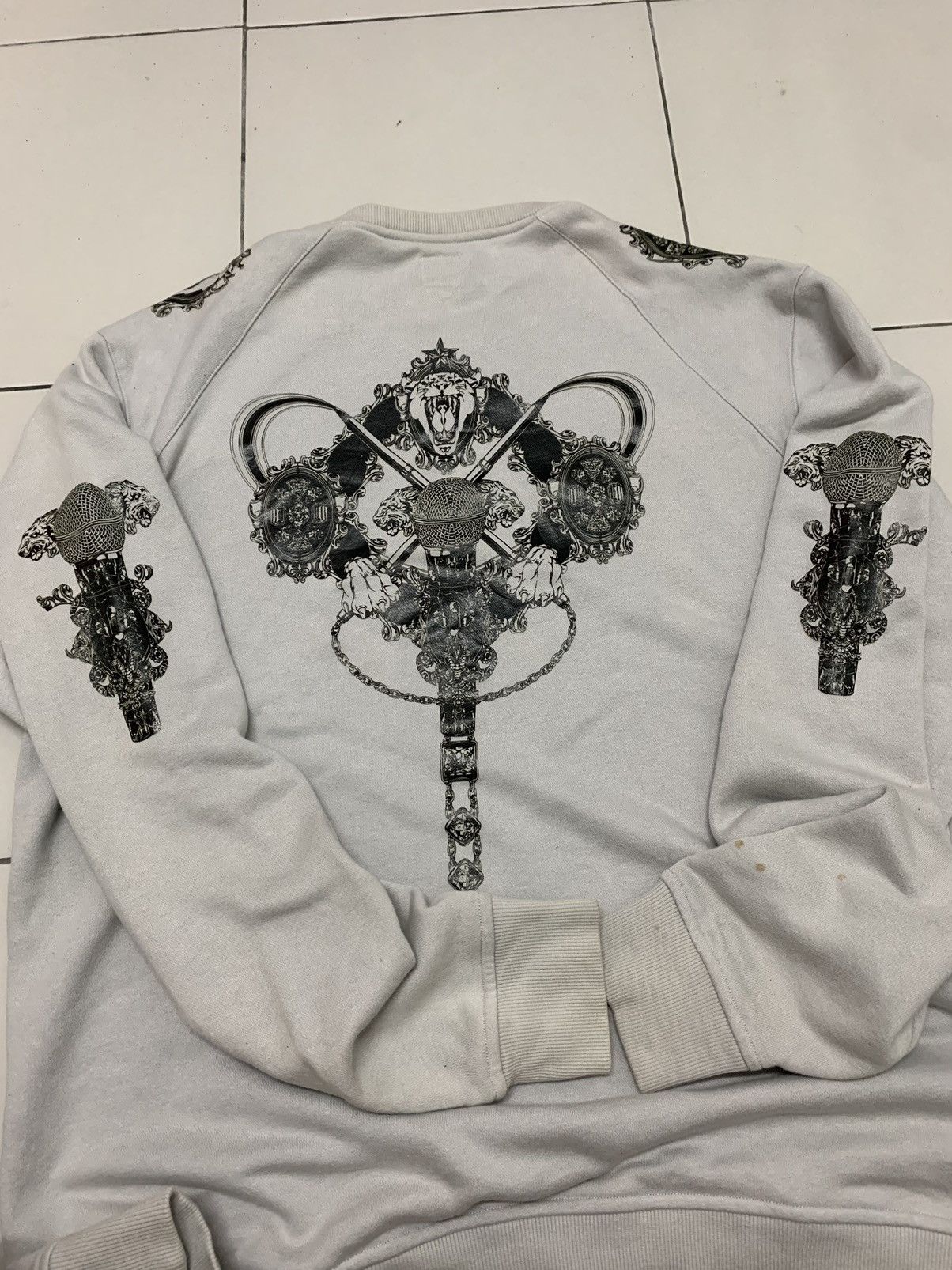 Adidas × Vintage Rare Design Adidas Sweatshirt Size US L / EU 52-54 / 3 - 5 Thumbnail