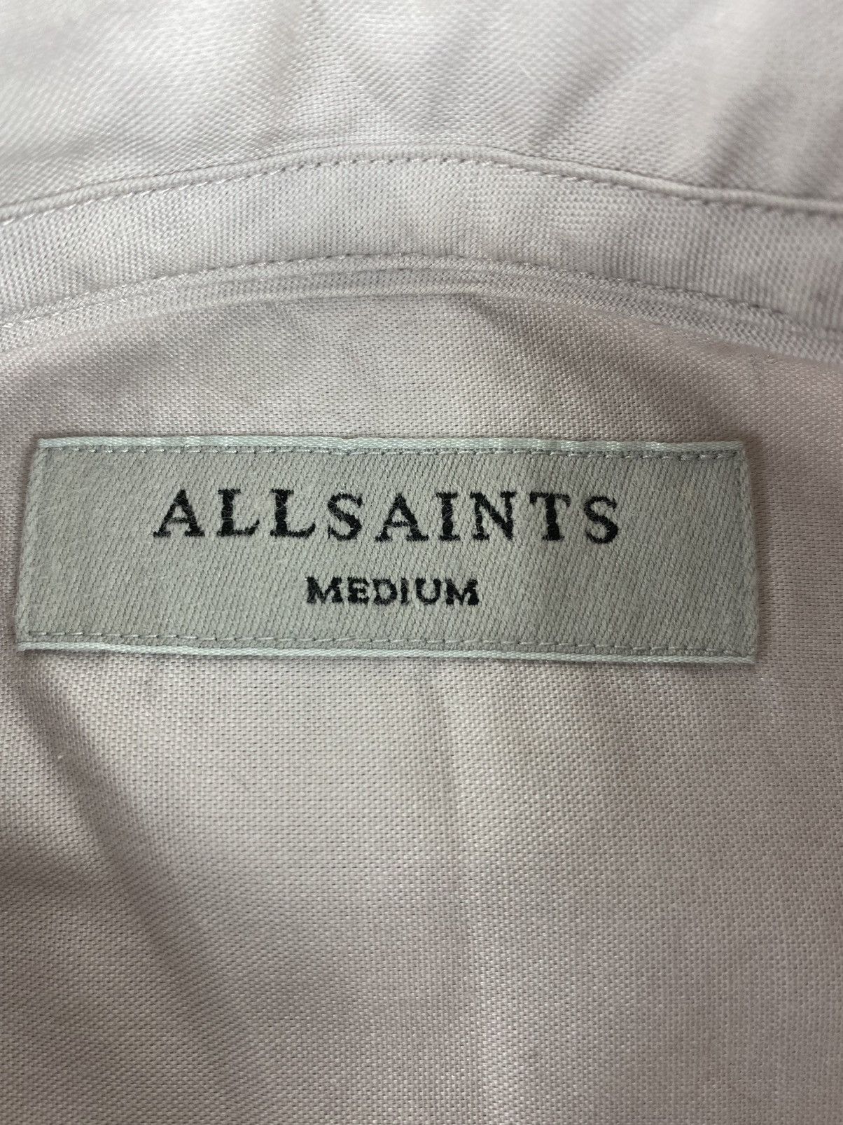 Allsaints Mens Shirt Long Sleeve Allsaints Size M Size US M / EU 48-50 / 2 - 7 Thumbnail