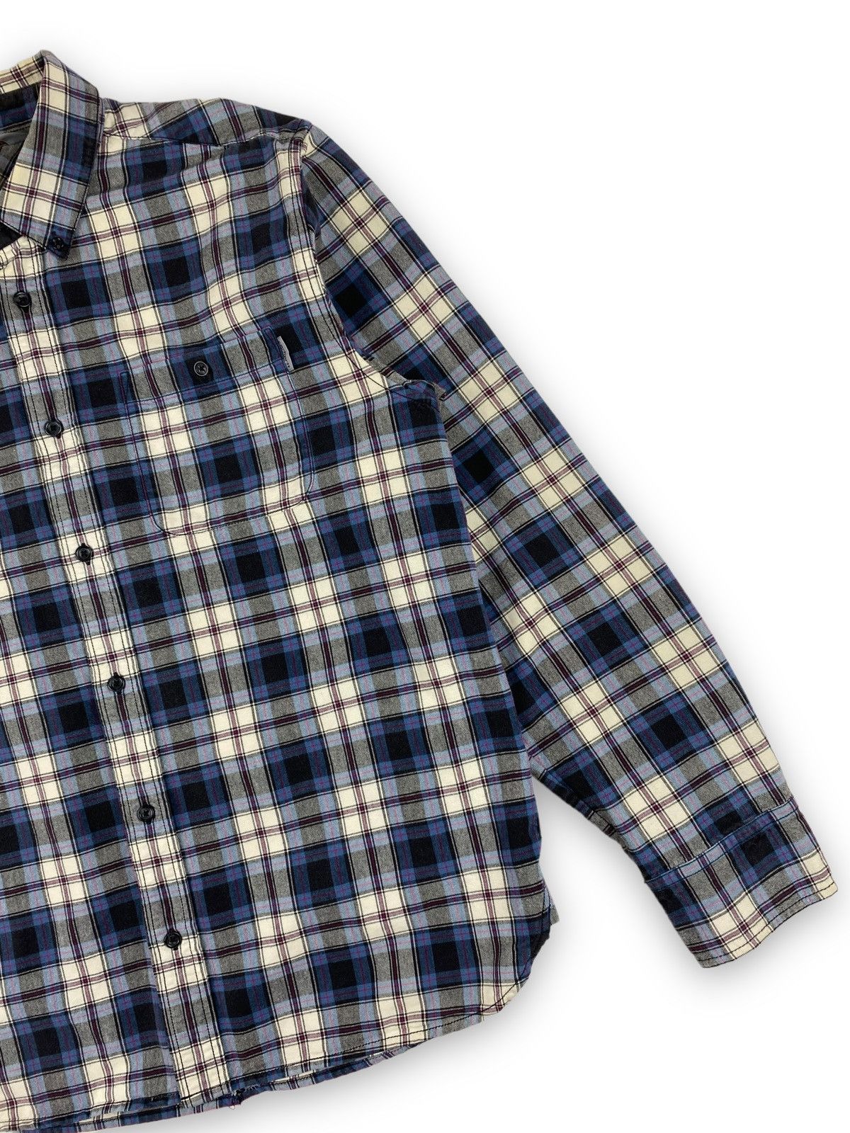 Carhartt Vintage Carhartt Button Up Long Sleeve Shirt Size L Size US L / EU 52-54 / 3 - 6 Thumbnail