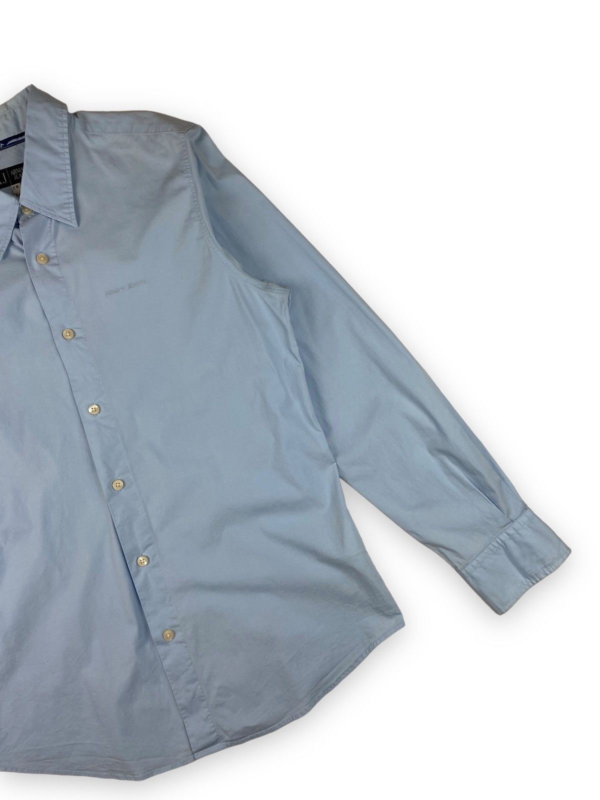 Emporio Armani × Vintage Mens Vintage Armani Jeans Long Sleeve T Shirt Size M Size US M / EU 48-50 / 2 - 4 Thumbnail