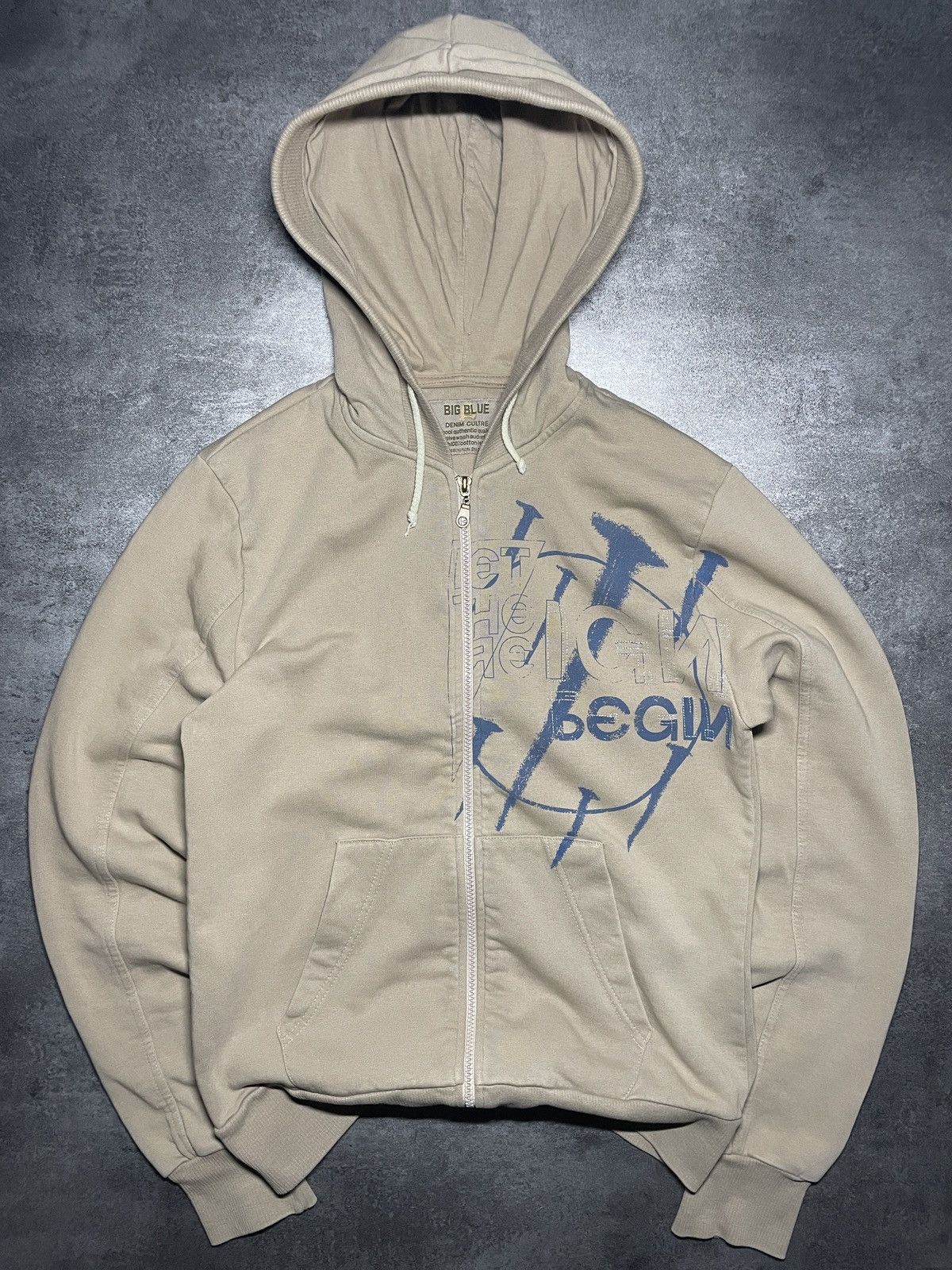 Vintage 💥Offers💥Vintage Y2K Hoodie Zip Hype Rare Streetwear Big Logo Size US M / EU 48-50 / 2 - 1 Thumbnail