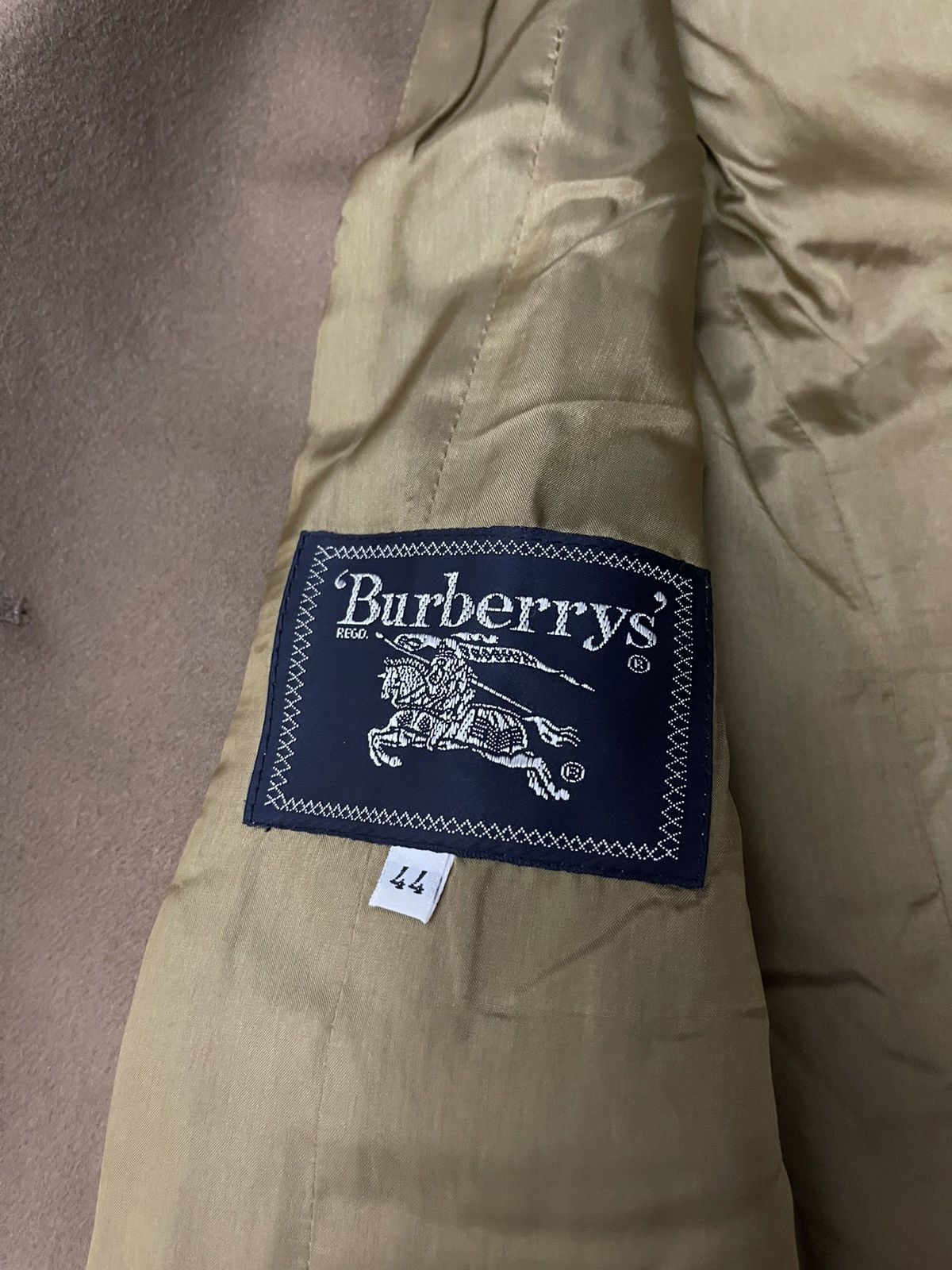 Burberry × Designer × Vintage Burberry’s vintage wool blazer with shining buttons Size M / US 6-8 / IT 42-44 - 3 Thumbnail