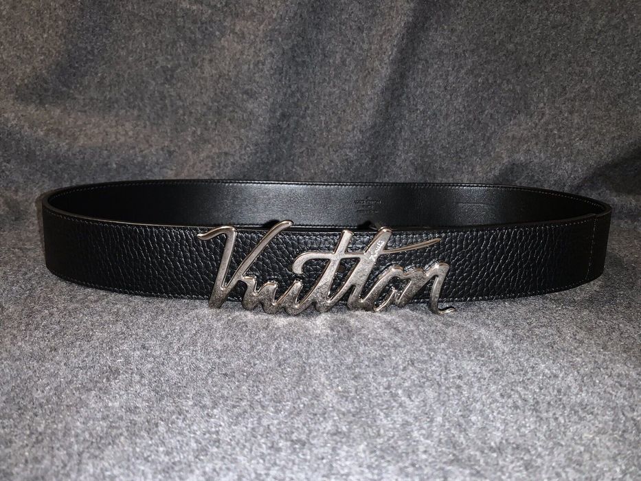 Louis Vuitton Louis Vuitton AUTOGRAPH Leather Belt. 38/95