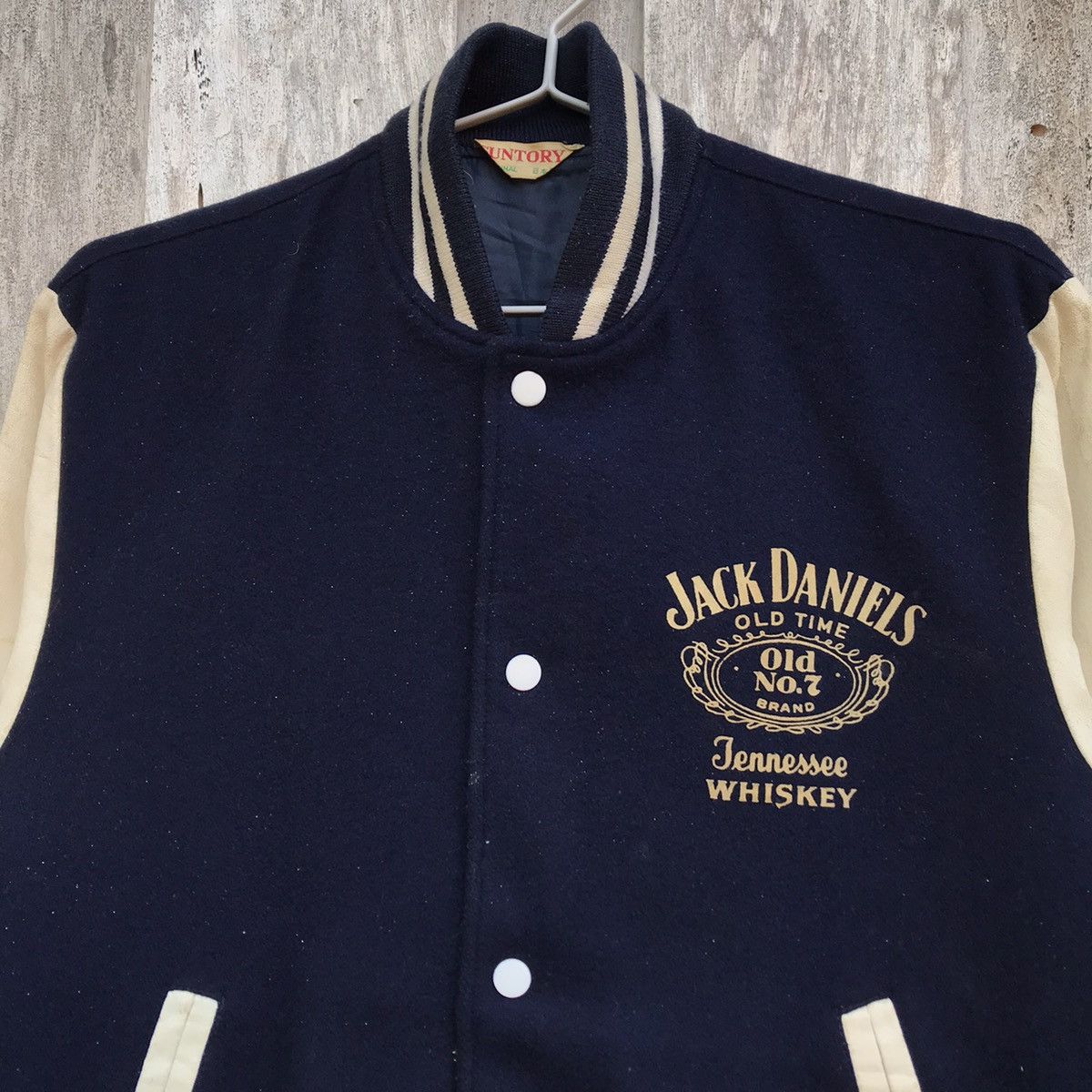 Japanese Brand Vintage Suntory Jack Daniels Varsity Jacket Size US M / EU 48-50 / 2 - 2 Thumbnail