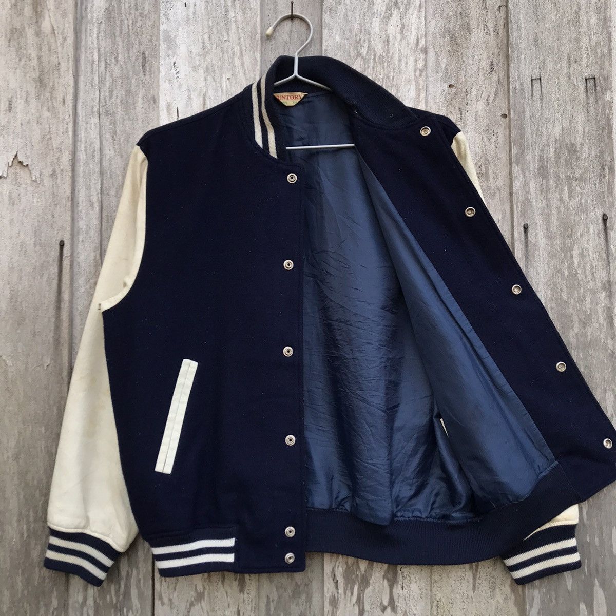 Japanese Brand Vintage Suntory Jack Daniels Varsity Jacket Size US M / EU 48-50 / 2 - 13 Thumbnail