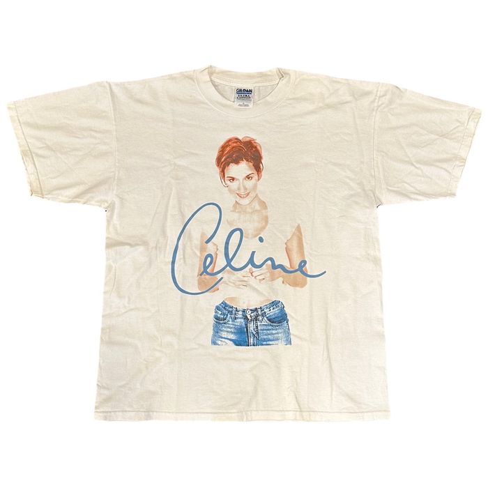 Vintage Vintage Celine Dion Falling Into You T Shirt 1996 Grailed