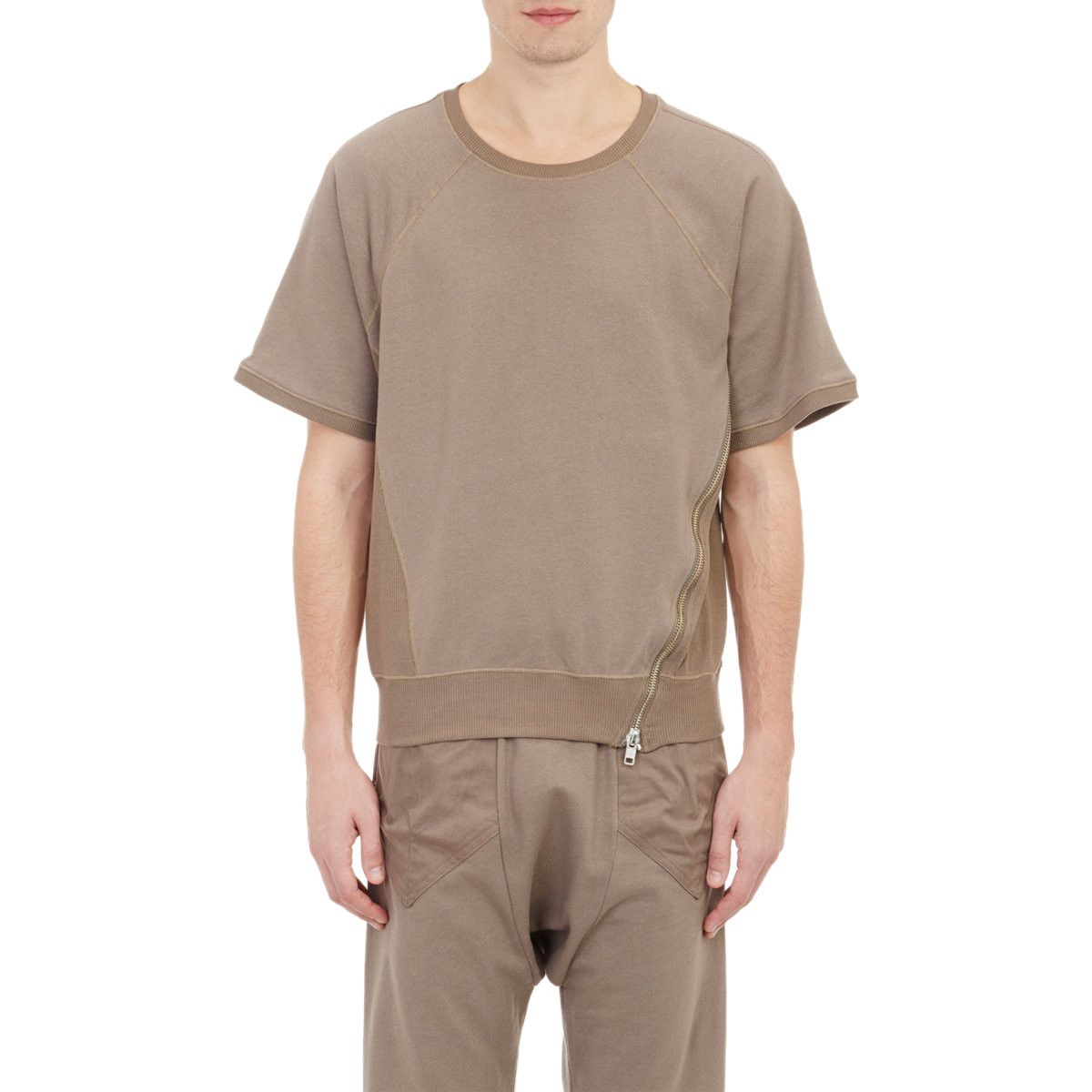 DEN IM by SIKI IM Asymmetric Side Zip Sweatshirt Size US M / EU 48-50 / 2 - 1 Thumbnail