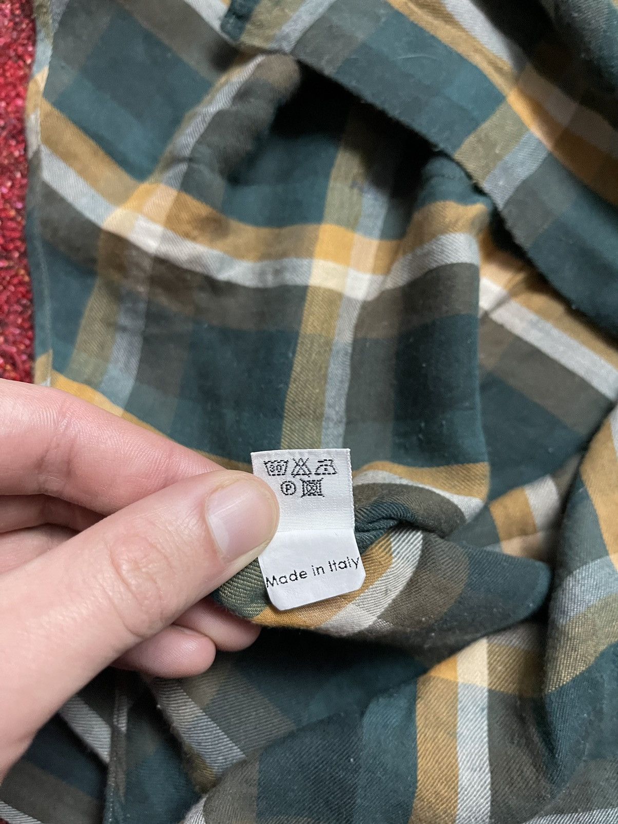 Flannel × Salvatore Piccolo Salvatore Piccolo Napoli vintage shirt flannel Size US XXS / EU 40 - 6 Thumbnail