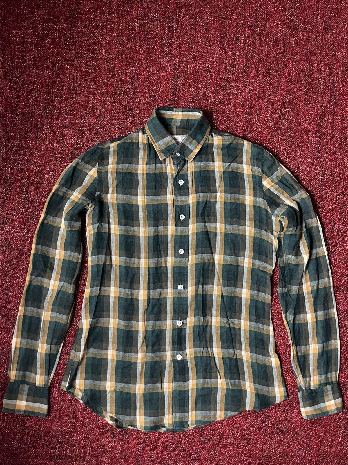 Flannel × Salvatore Piccolo Salvatore Piccolo Napoli vintage shirt flannel Size US XXS / EU 40 - 1 Thumbnail