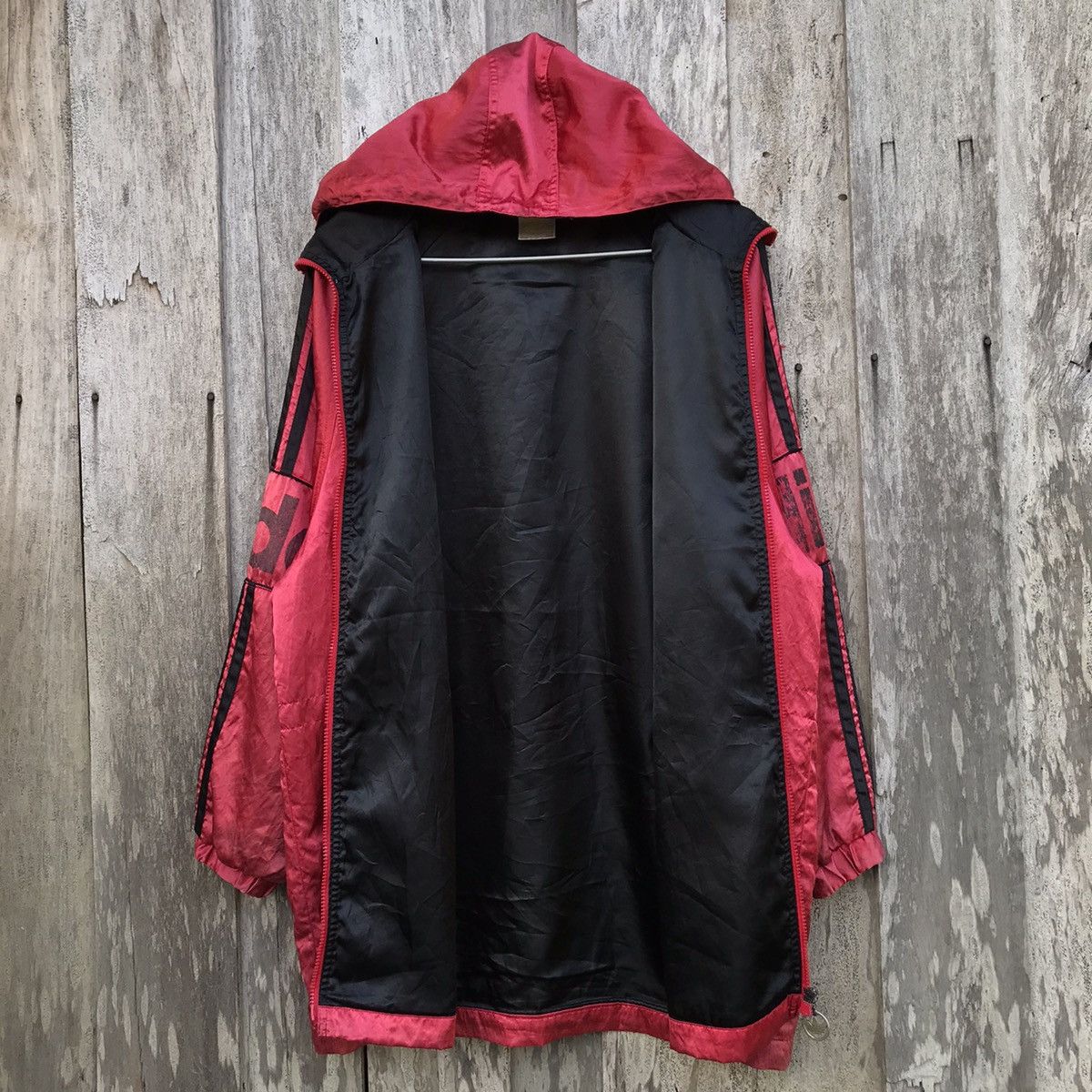 Adidas × Descente × Vintage Vintage Adidas Descente Windbreaker Jacket Big Logo Size US L / EU 52-54 / 3 - 14 Thumbnail