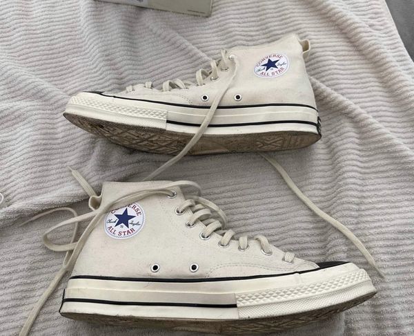 Converse Fear Of God essentials Converse Chuck 70 natural | Grailed