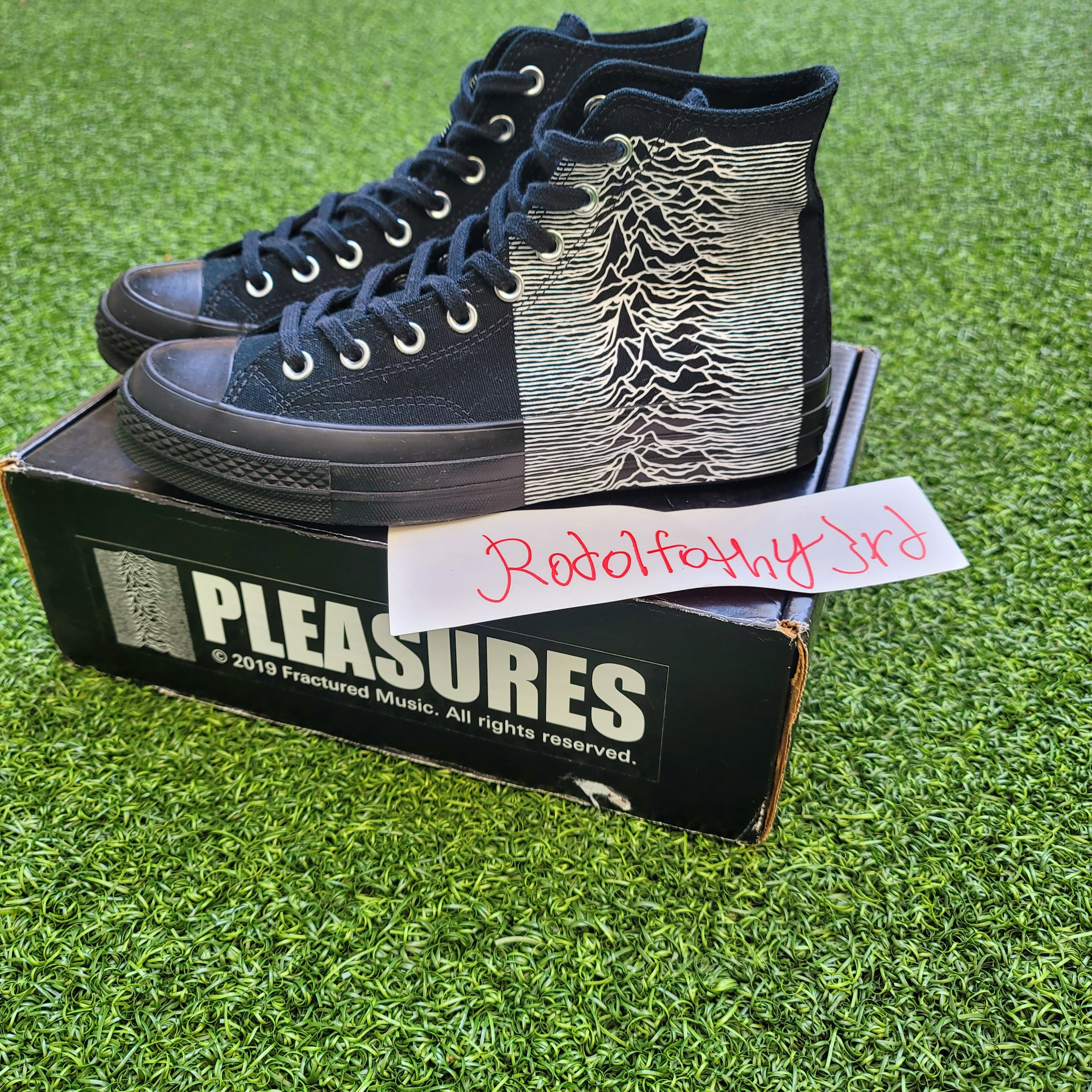 Converse × Joy Division × Pleasures Pleasures x Converse x Joy 