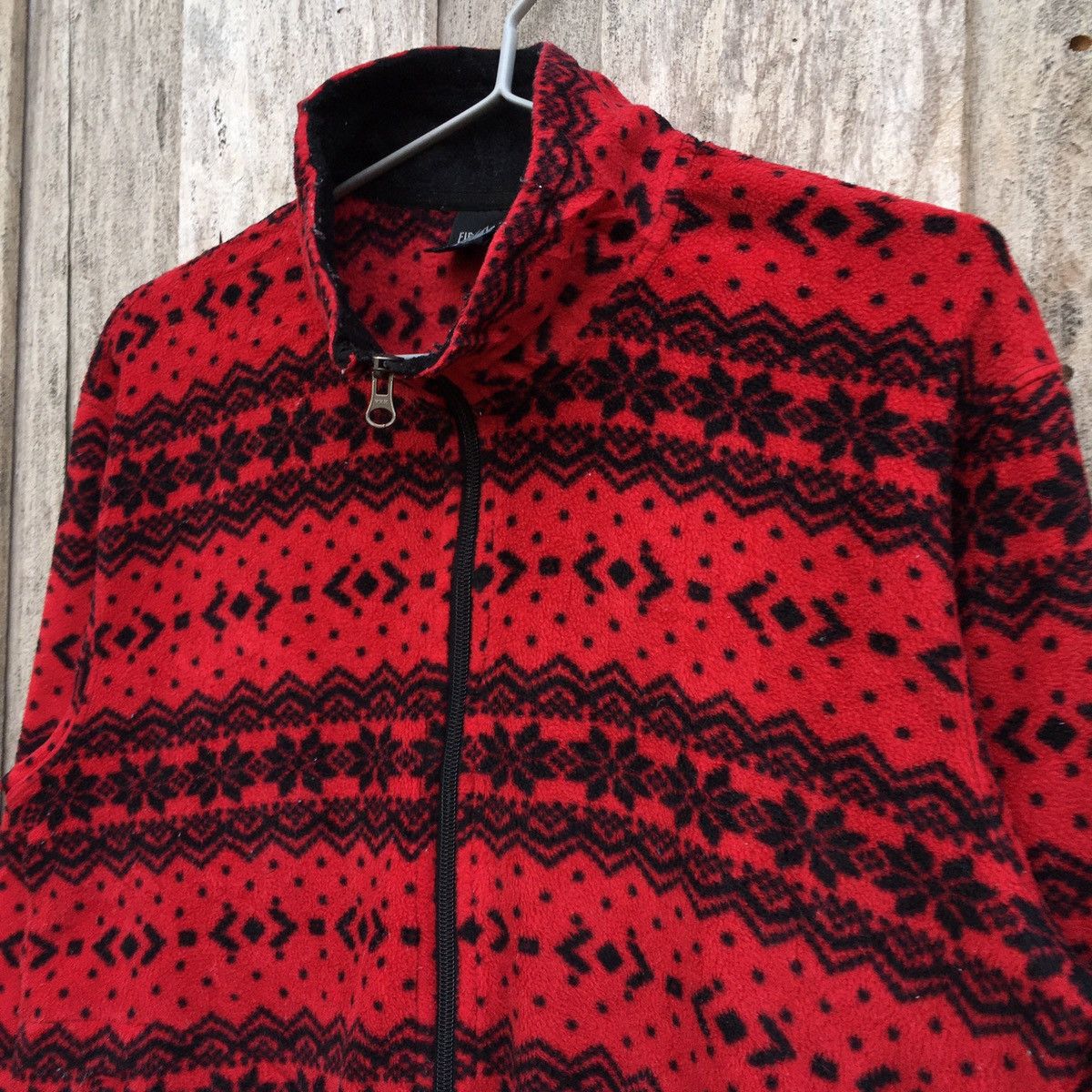 Native × Vintage Vintage First Down Zip Up Fleece Sweatshirt Size US M / EU 48-50 / 2 - 3 Thumbnail