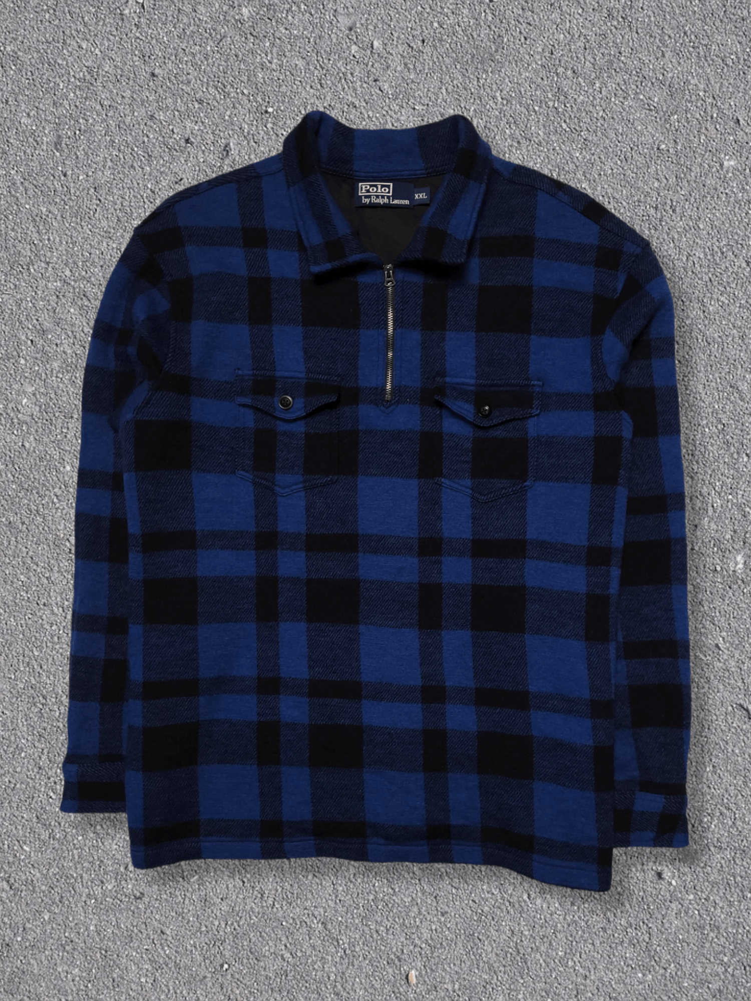 Vintage 90's Polo Ralph Lauren plaid wool check jacket