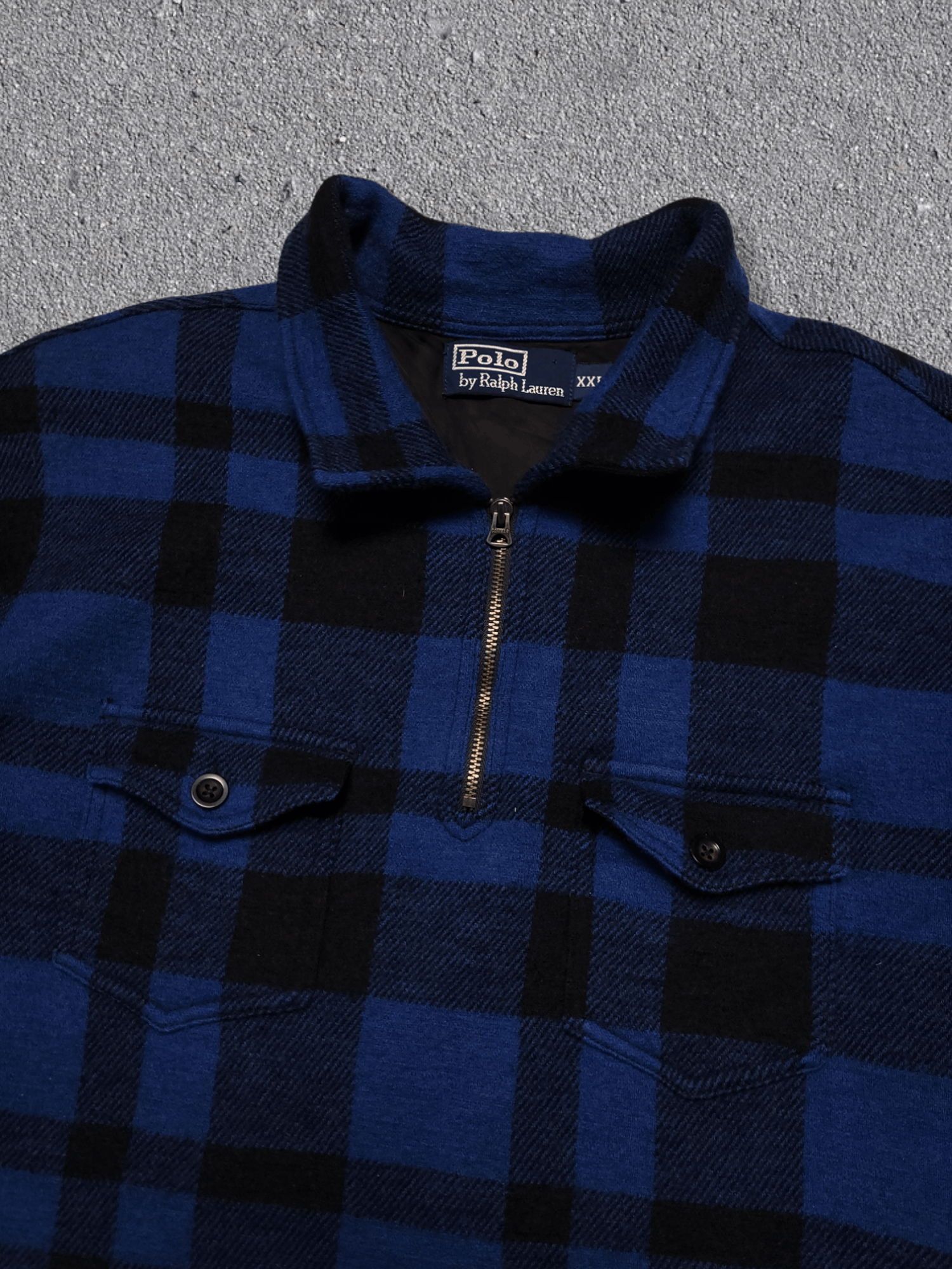 Ralph Lauren wool check Jacket 90’s OLD Vintage 90's Polo Ralph Lauren plaid wool check jacket