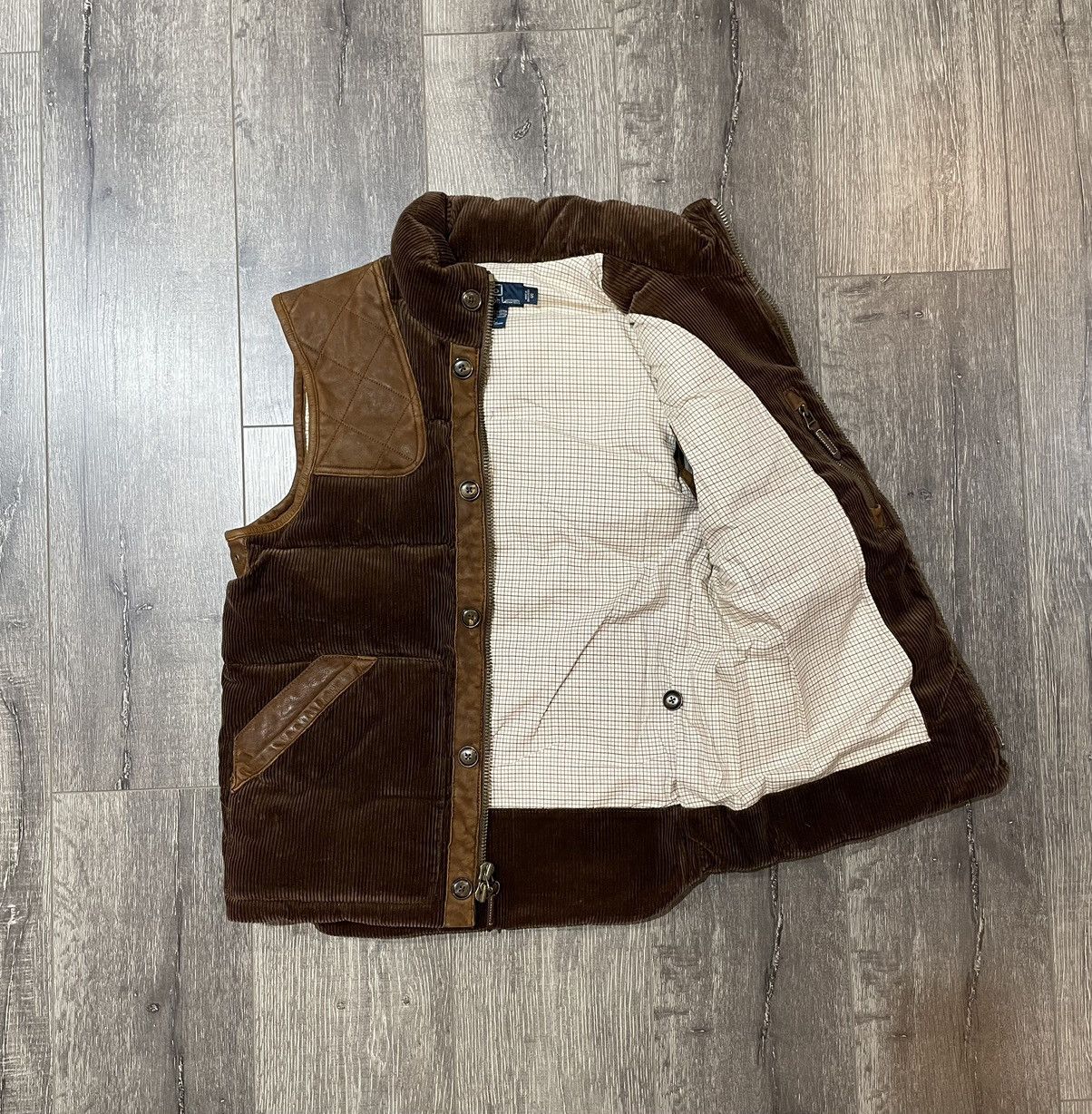 Polo Ralph Lauren Vintage Polo Ralph Lauren Hunting Down Vest Size US S / EU 44-46 / 1 - 10 Thumbnail