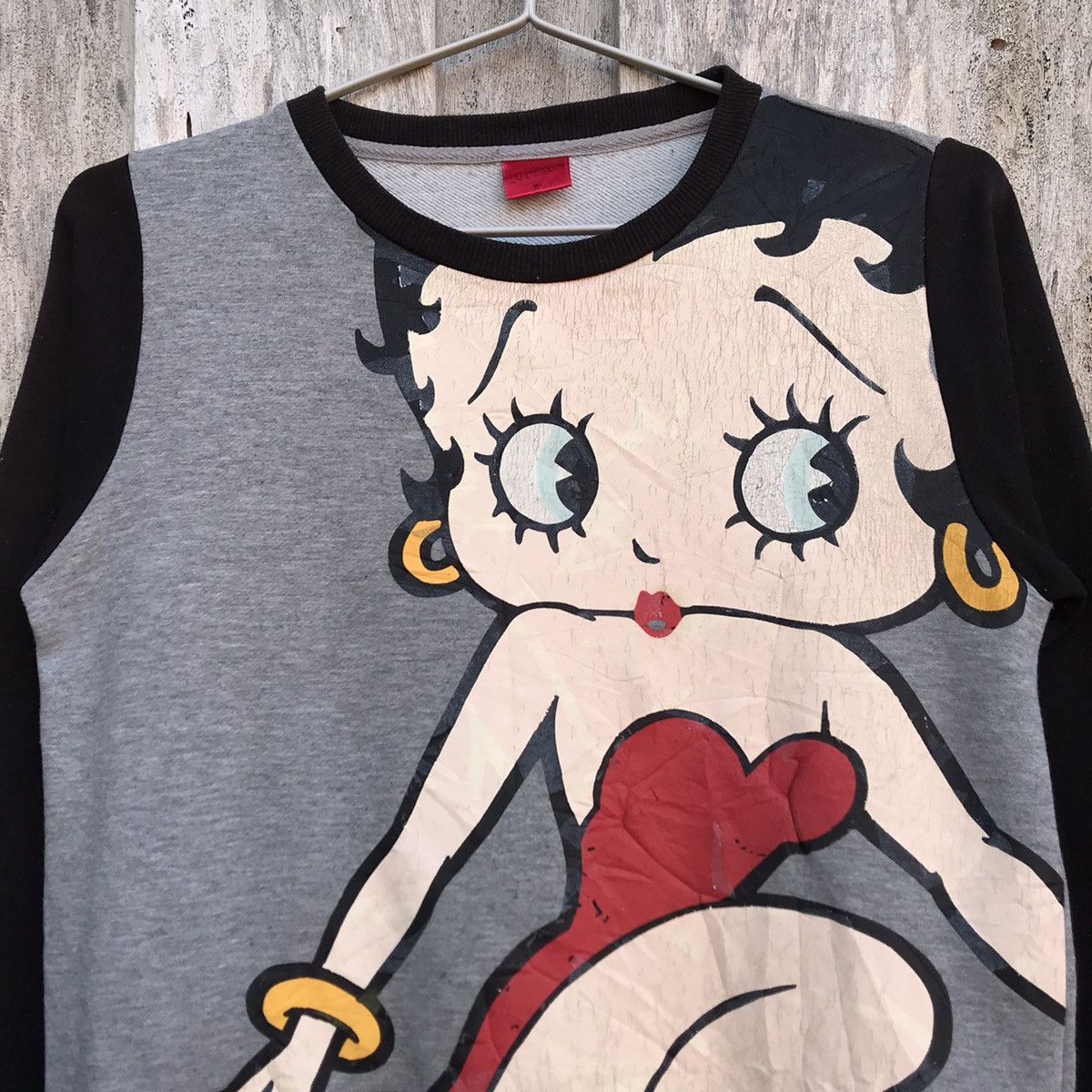 Cartoon Network × Vintage Vintage Betty Boop Animated Big Print Sweatshirt Size M / US 6-8 / IT 42-44 - 2 Thumbnail