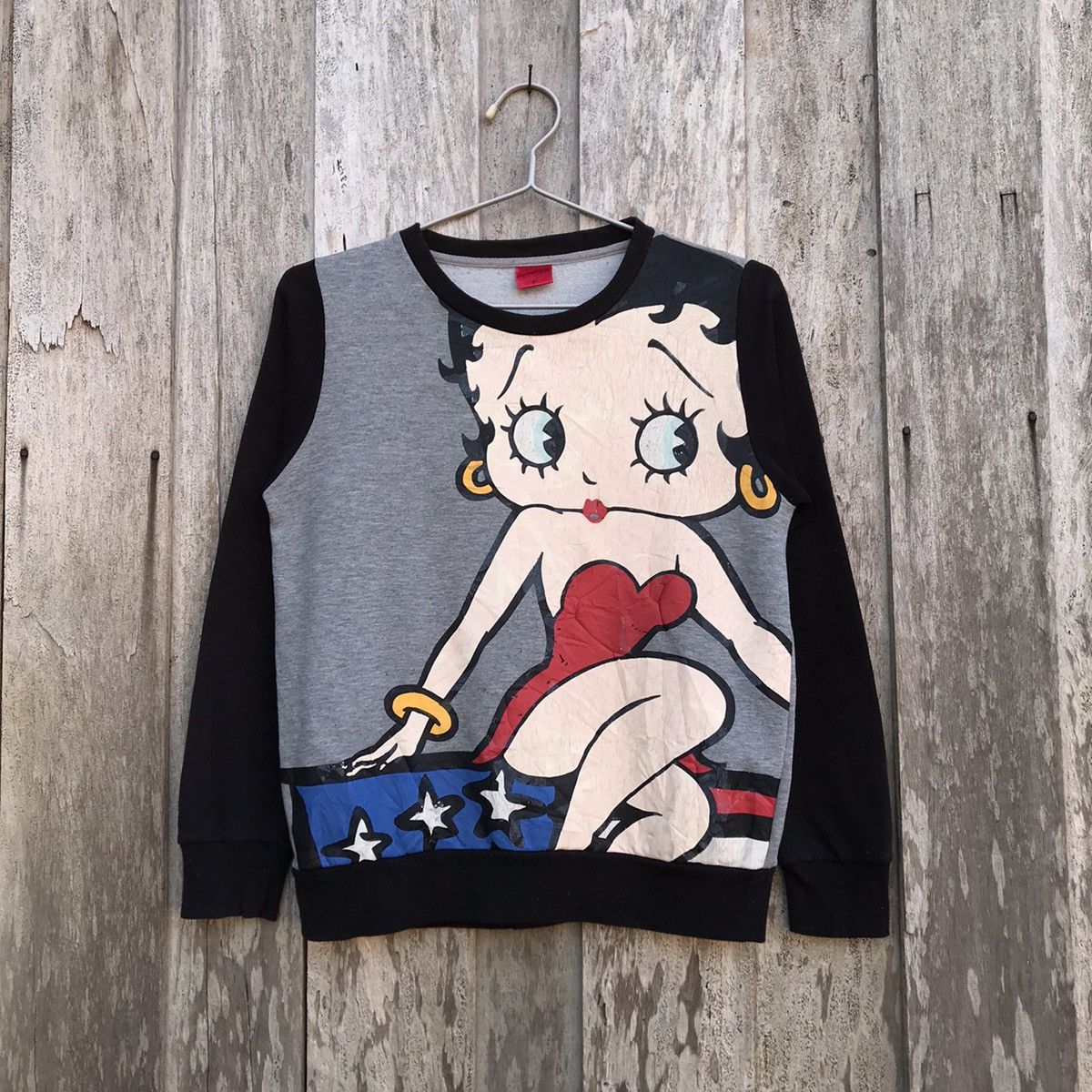 Cartoon Network × Vintage Vintage Betty Boop Animated Big Print Sweatshirt Size M / US 6-8 / IT 42-44 - 1 Thumbnail