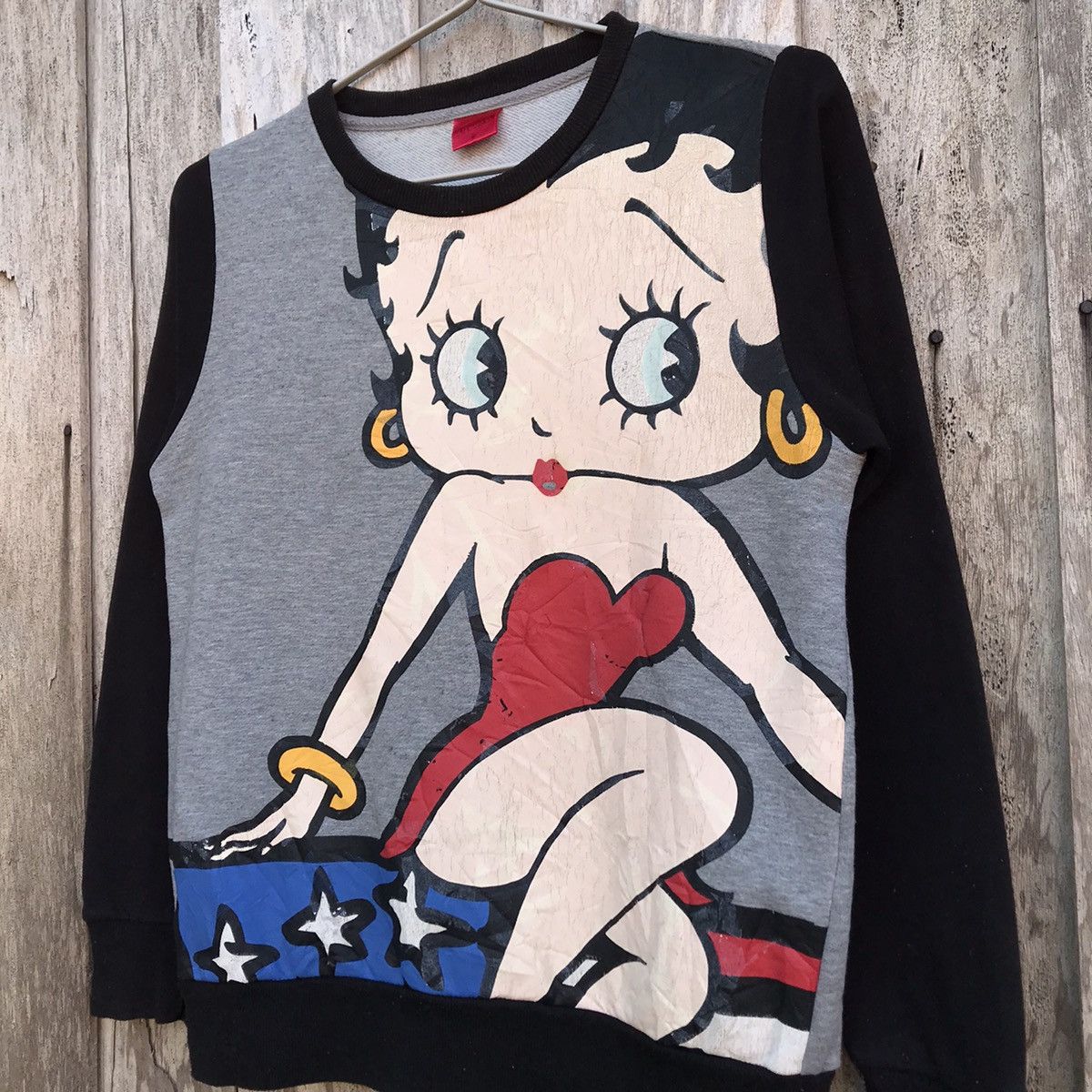 Cartoon Network × Vintage Vintage Betty Boop Animated Big Print Sweatshirt Size M / US 6-8 / IT 42-44 - 3 Thumbnail