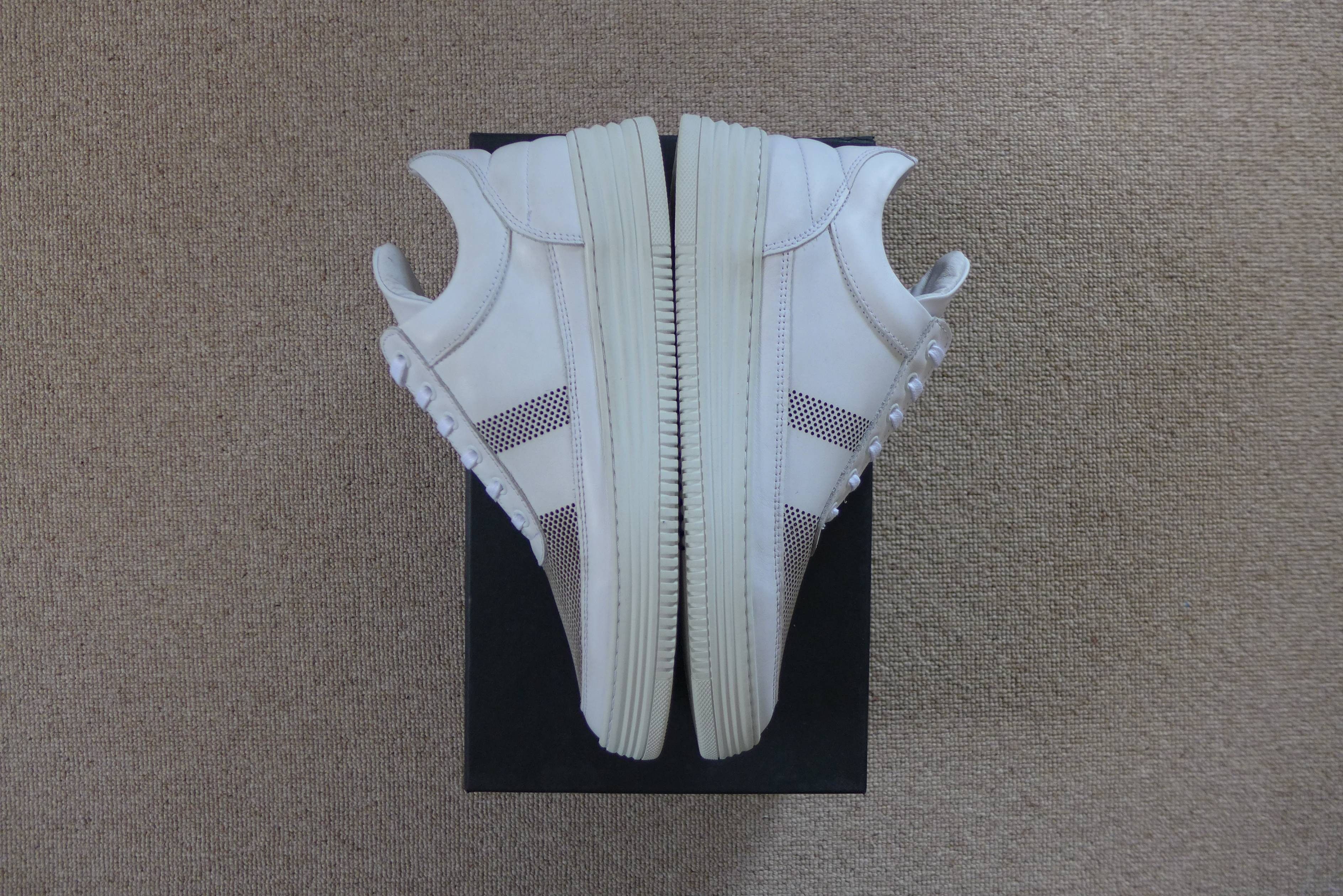 Filling Pieces Filling Pieces SS16 Sneakers - Stripe Perforated White Size US 8 / EU 41 - 5 Thumbnail