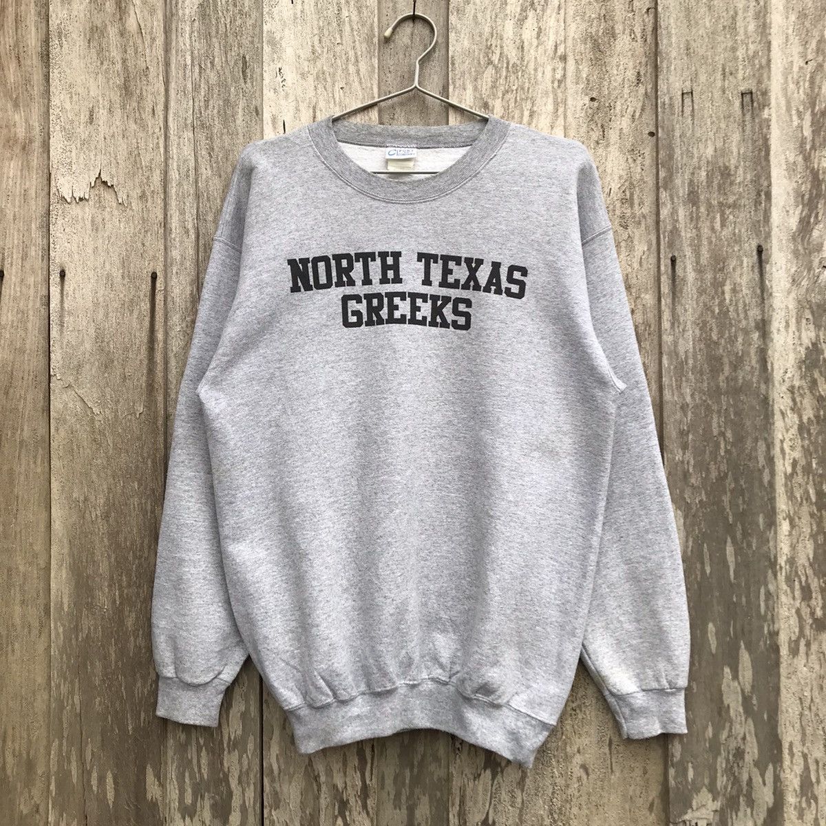 Vintage C Port And Company North Texas Greek Sweatshirt
