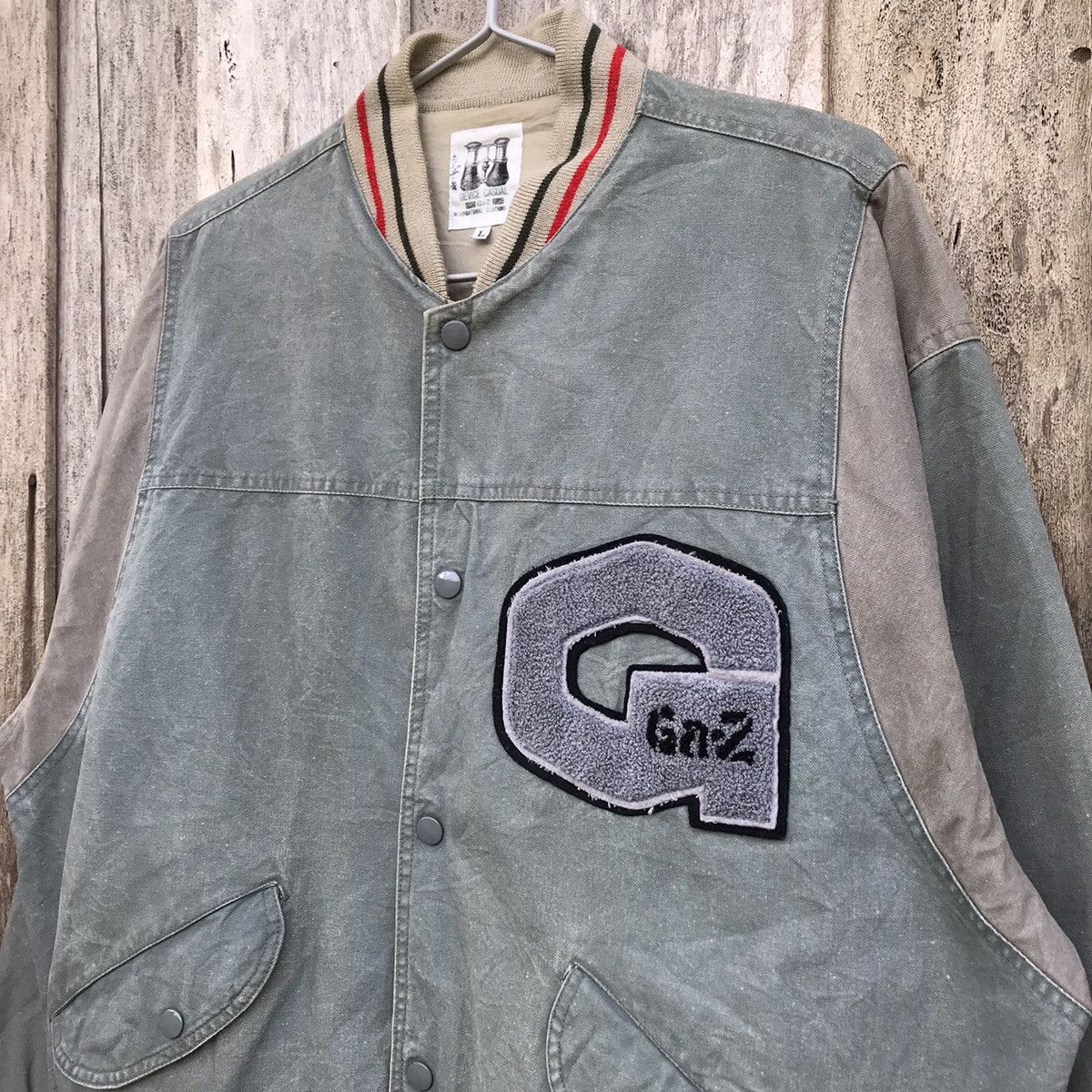 Vintage Vintage Device Casual Ga-z Varsity Jacket Size US XL / EU 56 / 4 - 3 Thumbnail