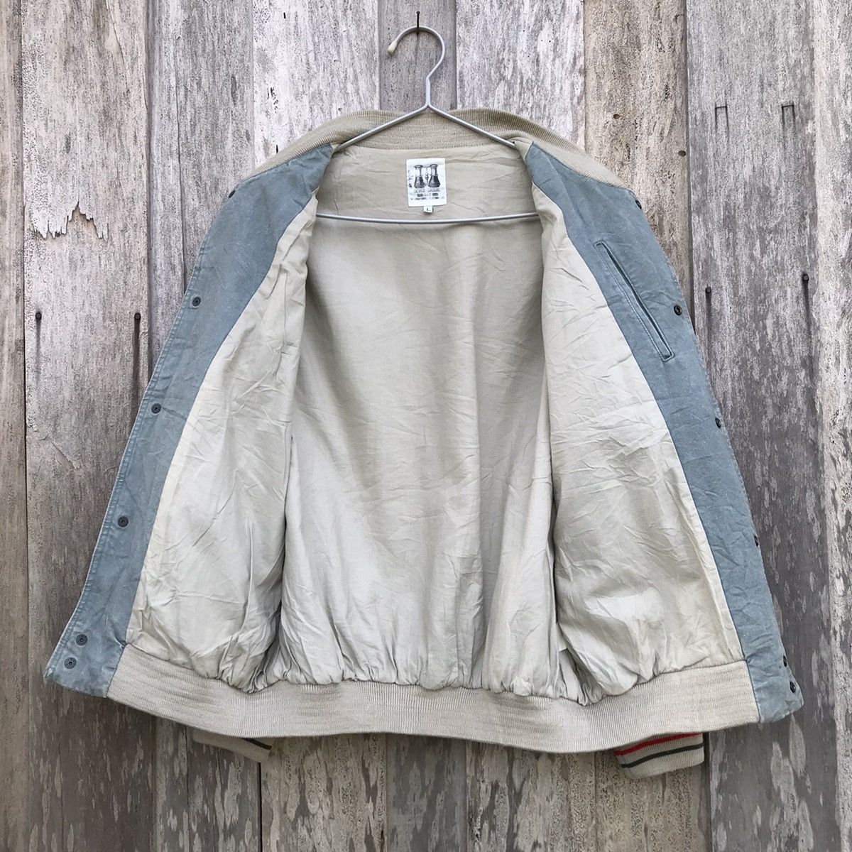 Vintage Vintage Device Casual Ga-z Varsity Jacket Size US XL / EU 56 / 4 - 8 Thumbnail