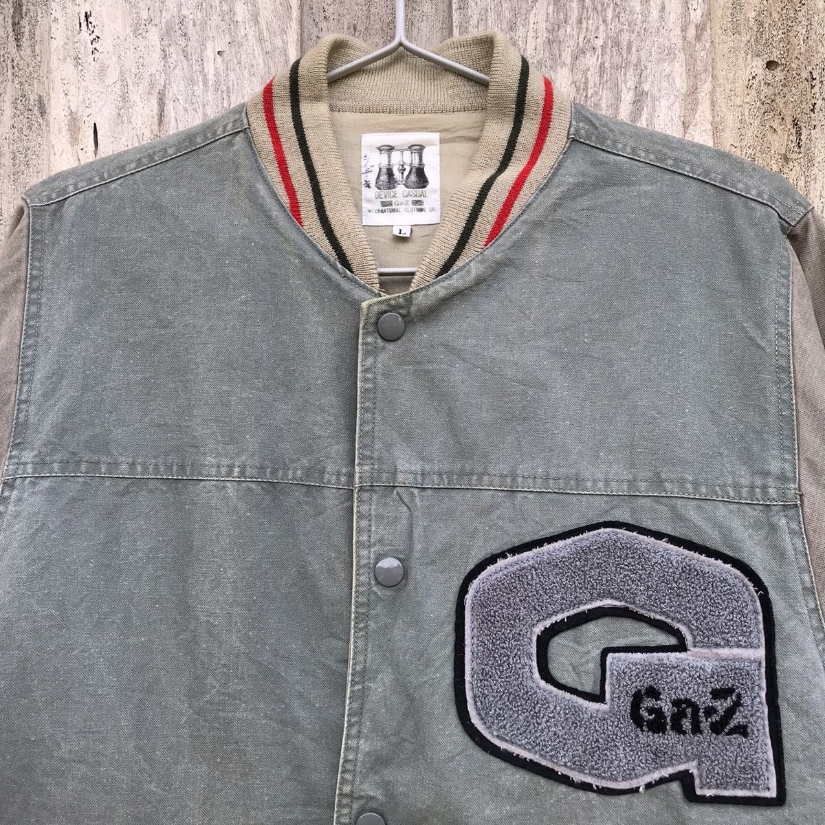 Vintage Vintage Device Casual Ga-z Varsity Jacket Size US XL / EU 56 / 4 - 2 Thumbnail