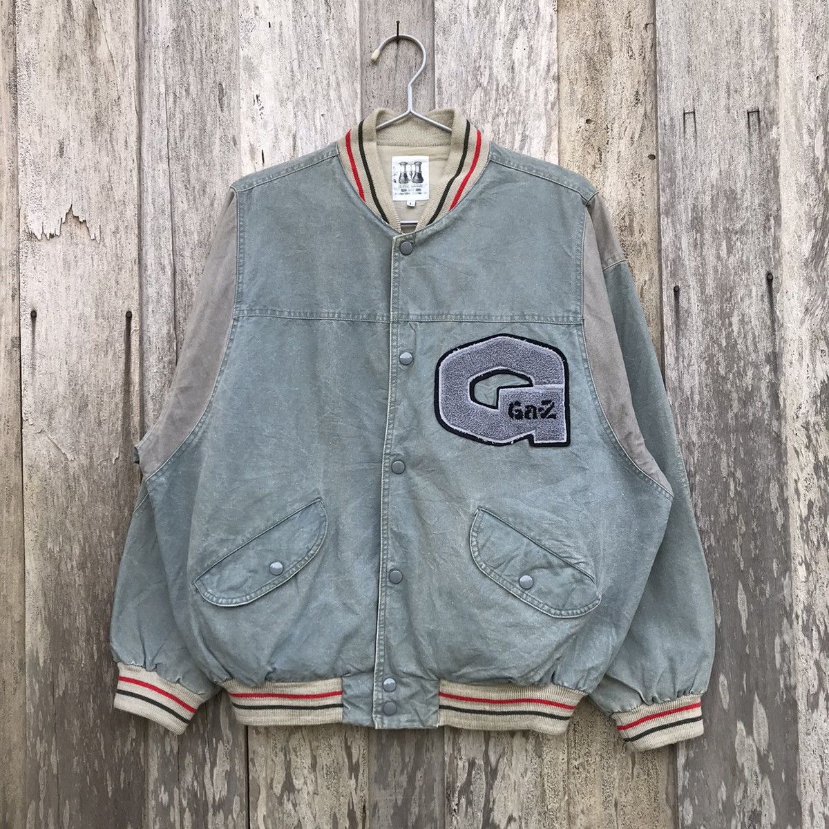 Vintage Vintage Device Casual Ga-z Varsity Jacket Size US XL / EU 56 / 4 - 1 Thumbnail