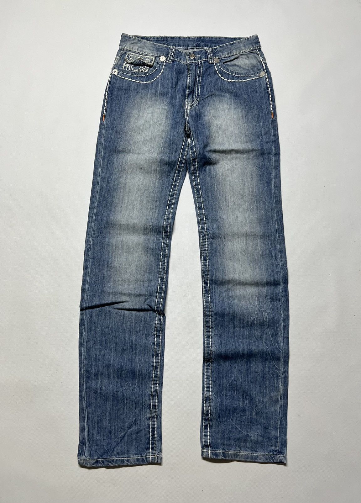 True Religion × Vintage Vintage Y2k True Religion USA Denim Jeans 00’s Size US 30 / EU 46 - 5 Thumbnail