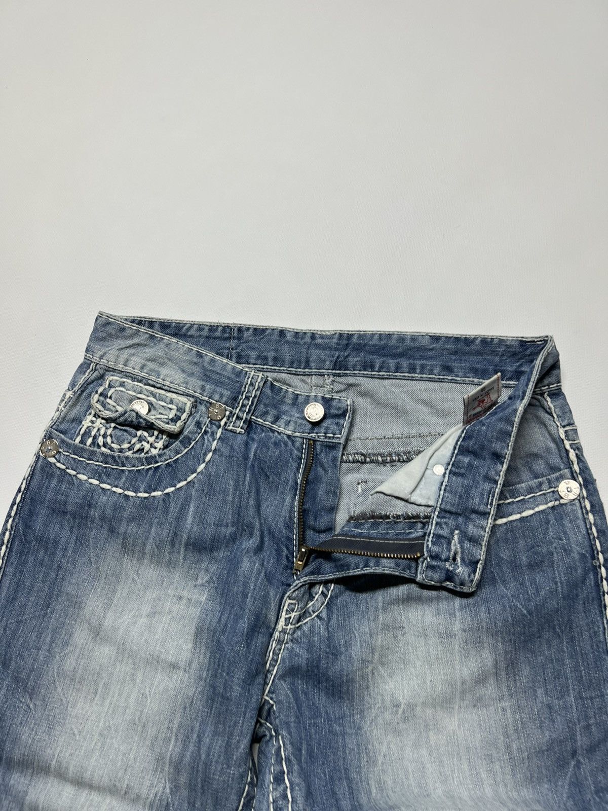 True Religion × Vintage Vintage Y2k True Religion USA Denim Jeans 00’s Size US 30 / EU 46 - 8 Thumbnail