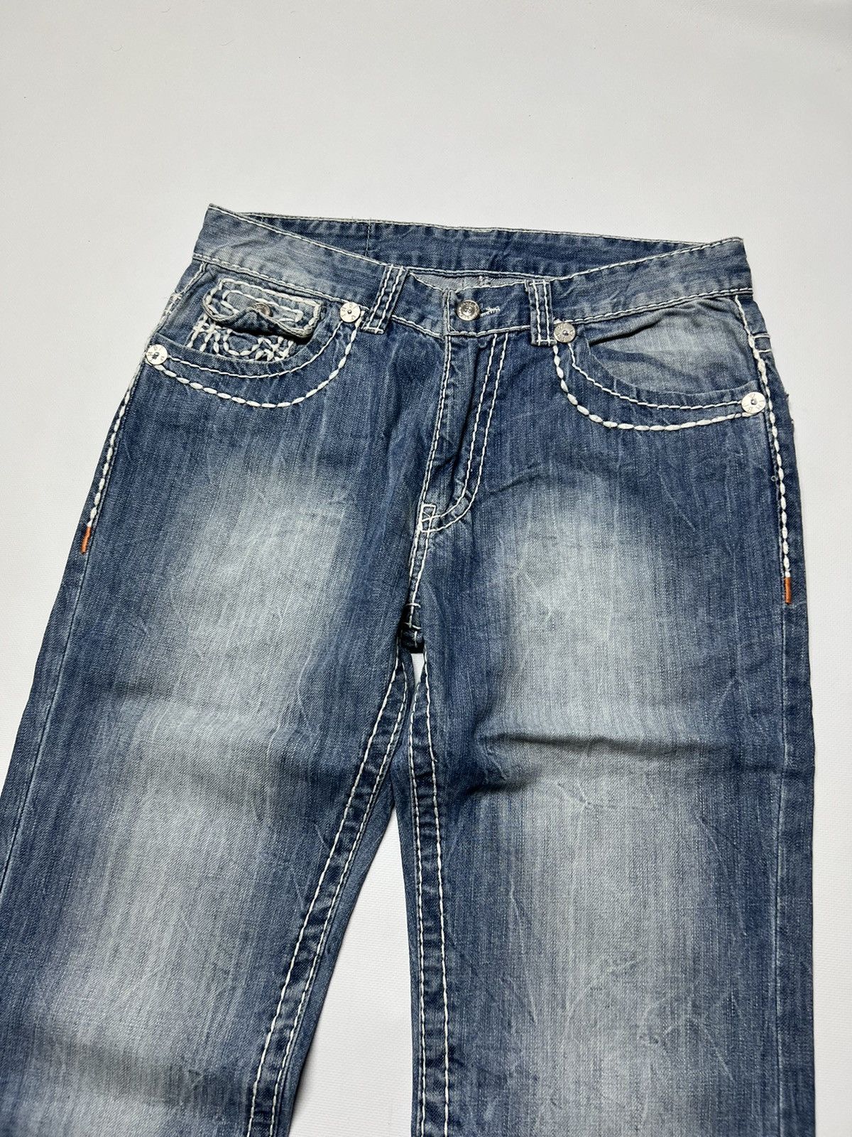 True Religion × Vintage Vintage Y2k True Religion USA Denim Jeans 00’s Size US 30 / EU 46 - 6 Thumbnail