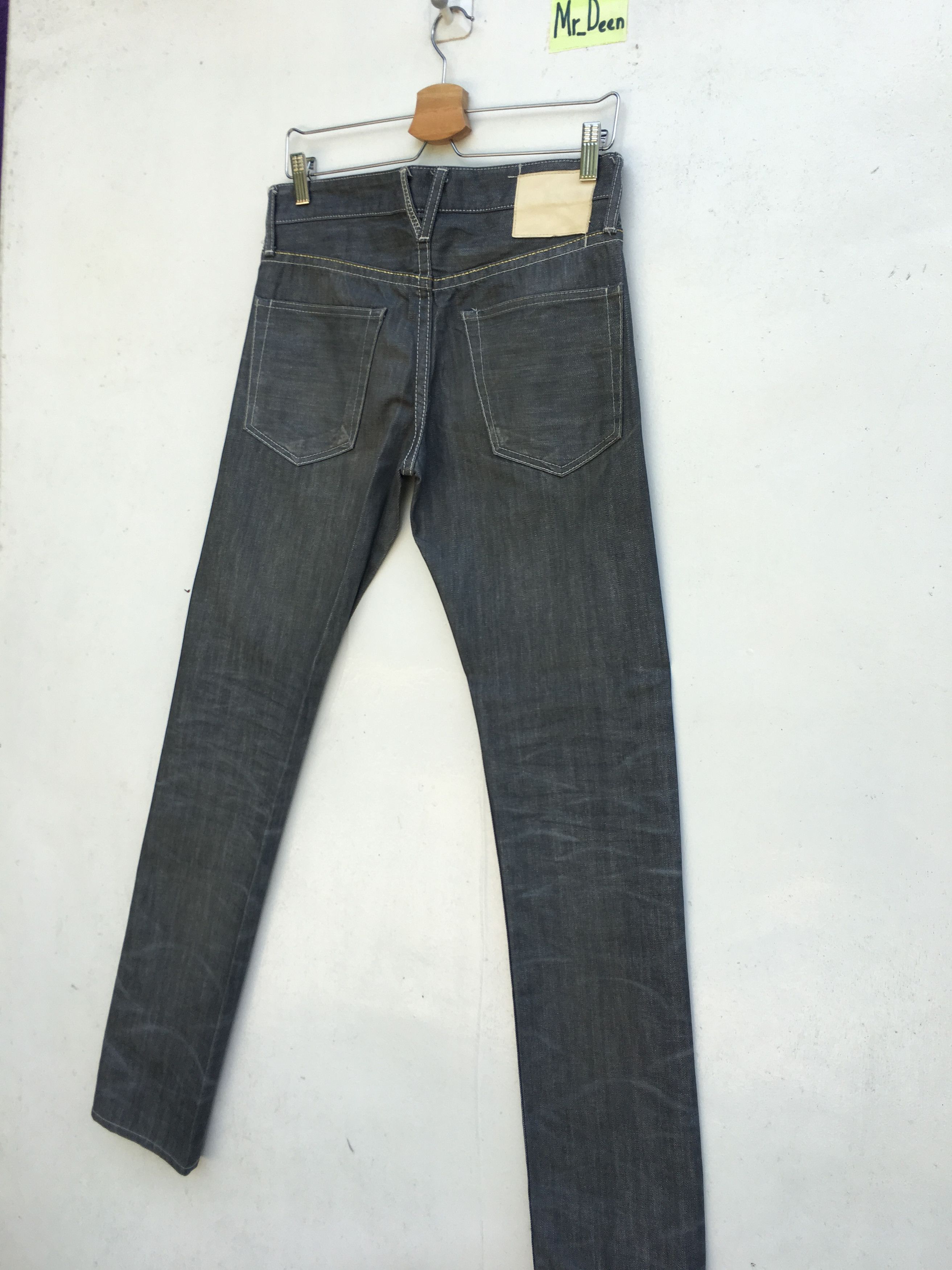 Japanese Brand VANQUISH Japan Selvedge Skinny Jeans Size US 28 / EU 44 - 11 Thumbnail