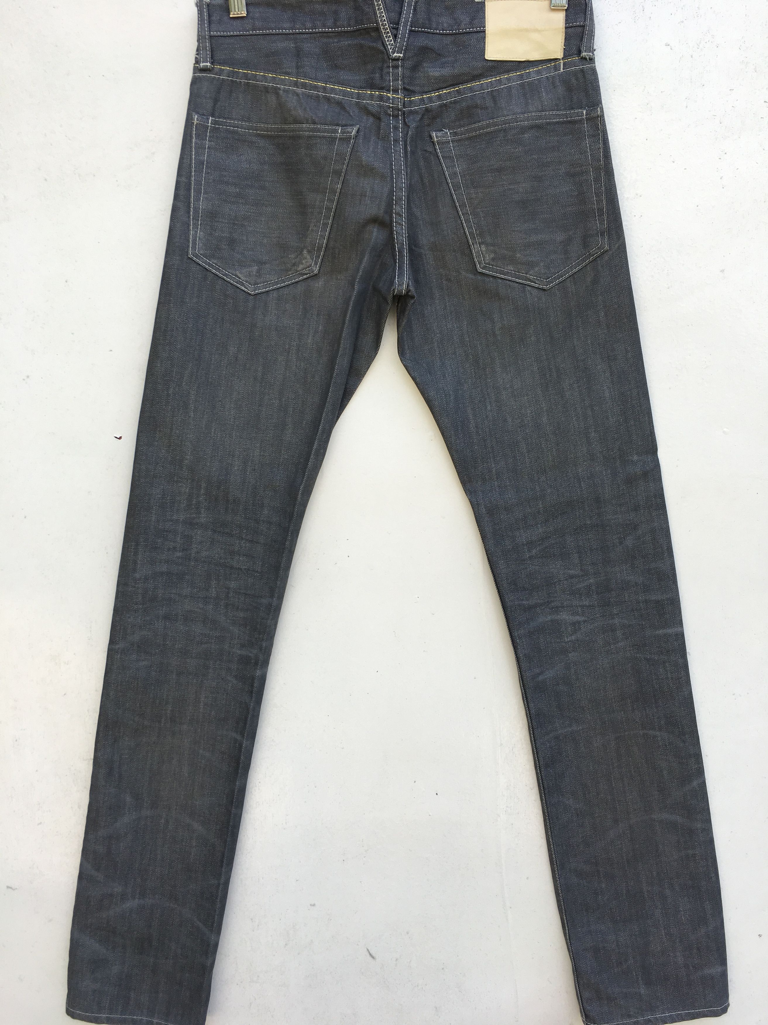 Japanese Brand VANQUISH Japan Selvedge Skinny Jeans Size US 28 / EU 44 - 9 Thumbnail