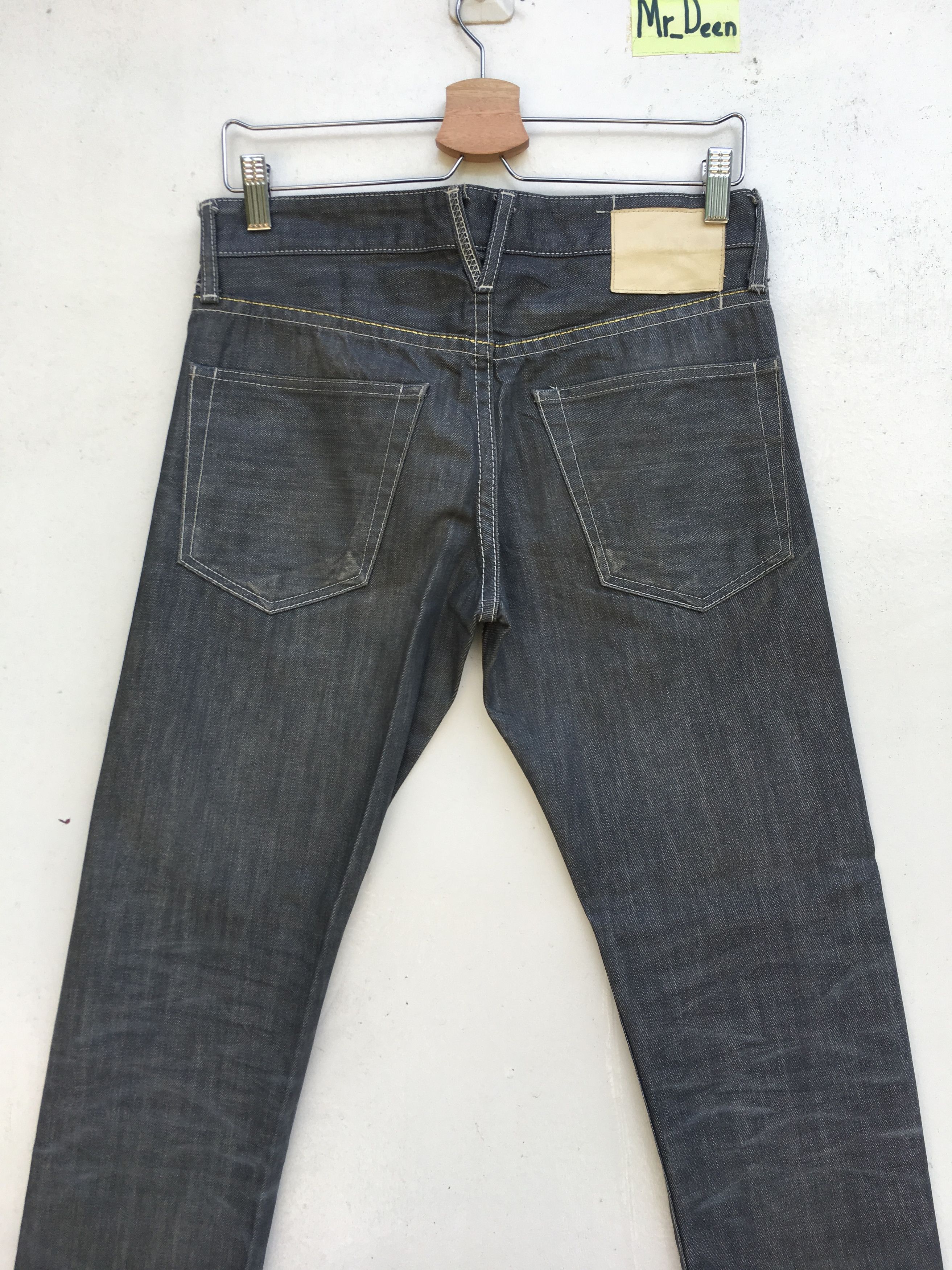 Japanese Brand VANQUISH Japan Selvedge Skinny Jeans Size US 28 / EU 44 - 8 Thumbnail