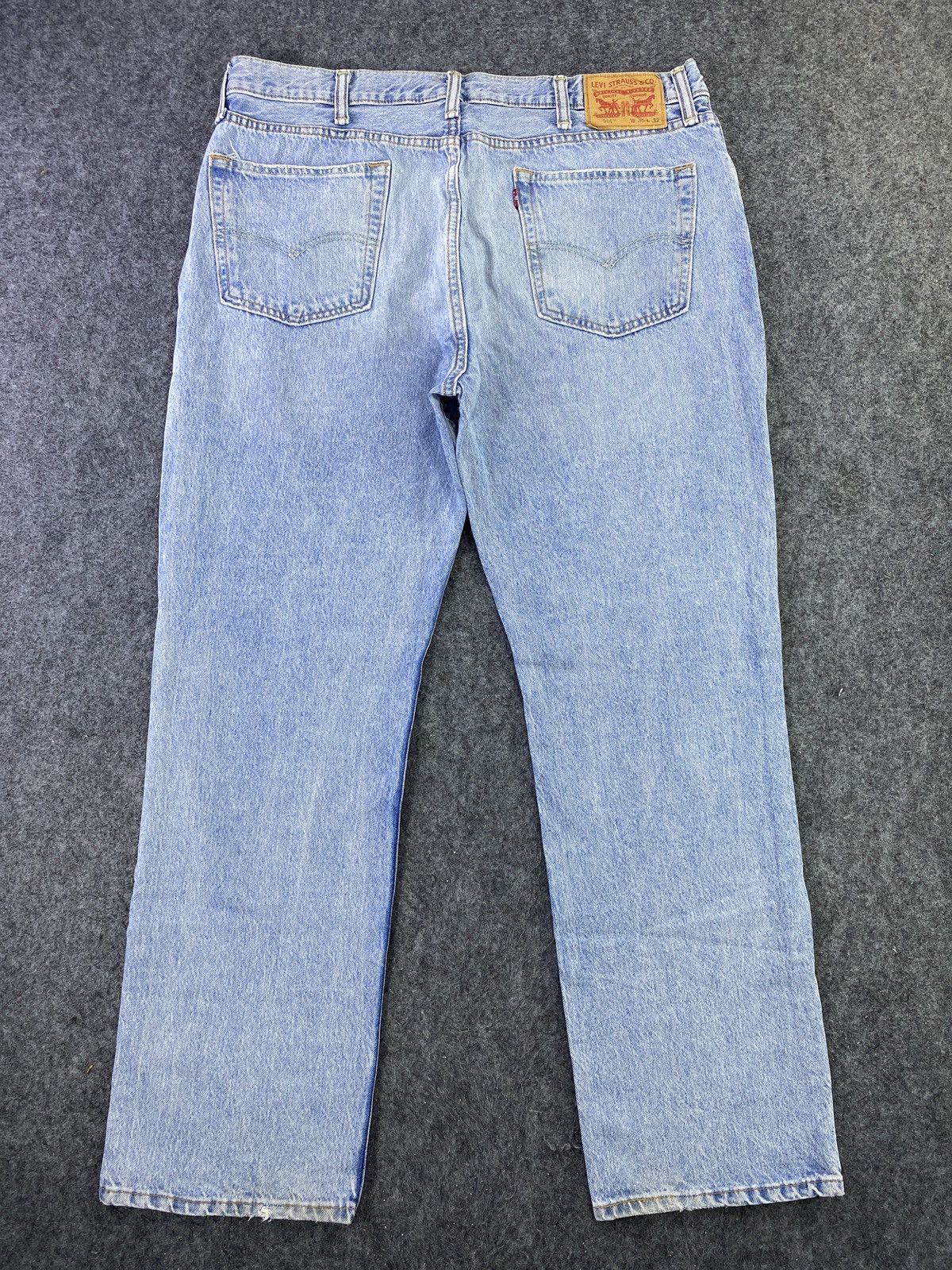 Levi's VINTAGE LEVI'S 514 BLUE WASH JEANS - J675 Size US 38 / EU 54 - 2 Thumbnail