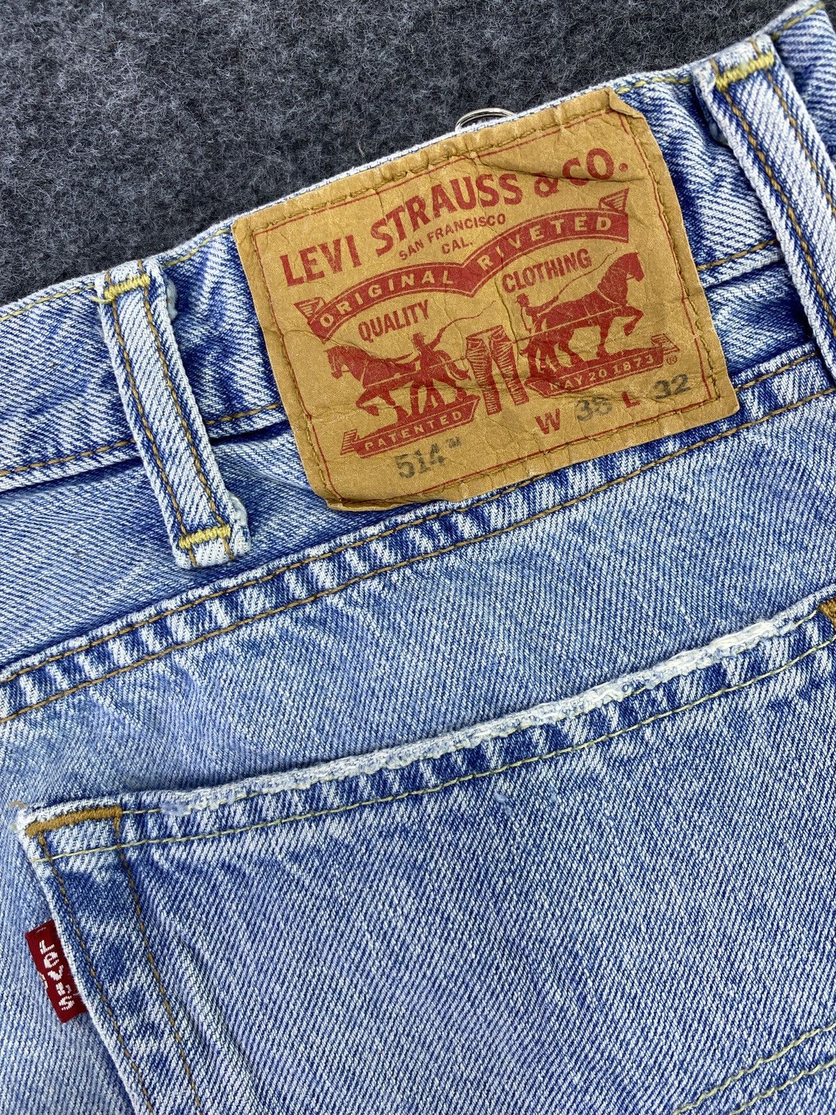 Levi's VINTAGE LEVI'S 514 BLUE WASH JEANS - J675 Size US 38 / EU 54 - 8 Thumbnail