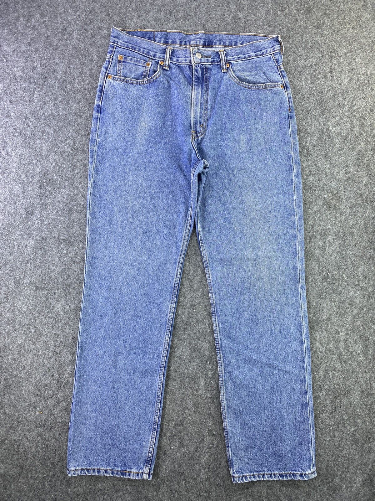 Levi's VINTAGE LEVI'S 516 BLUE JEANS - J679 Size US 35 - 1 Thumbnail
