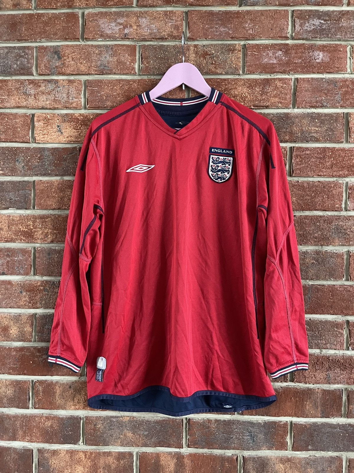 Maillot Umbro Vintage Streetwear Nolel – Made In England – Taille L – Occasion