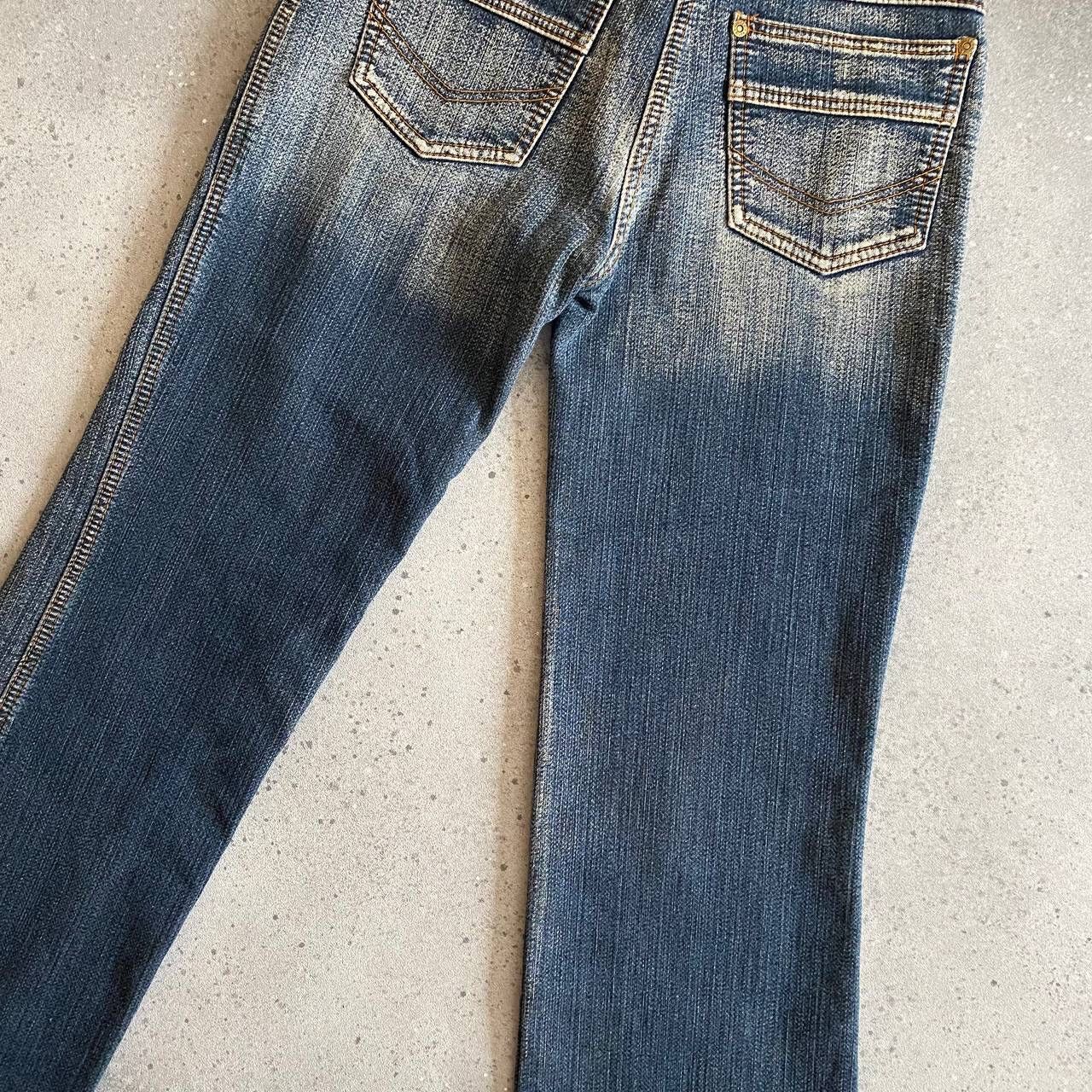 Hysteric Glamour × Japanese Brand Japanese Vintage Washed Flare Jeans Size 28" / US 6 / IT 42 - 6 Thumbnail
