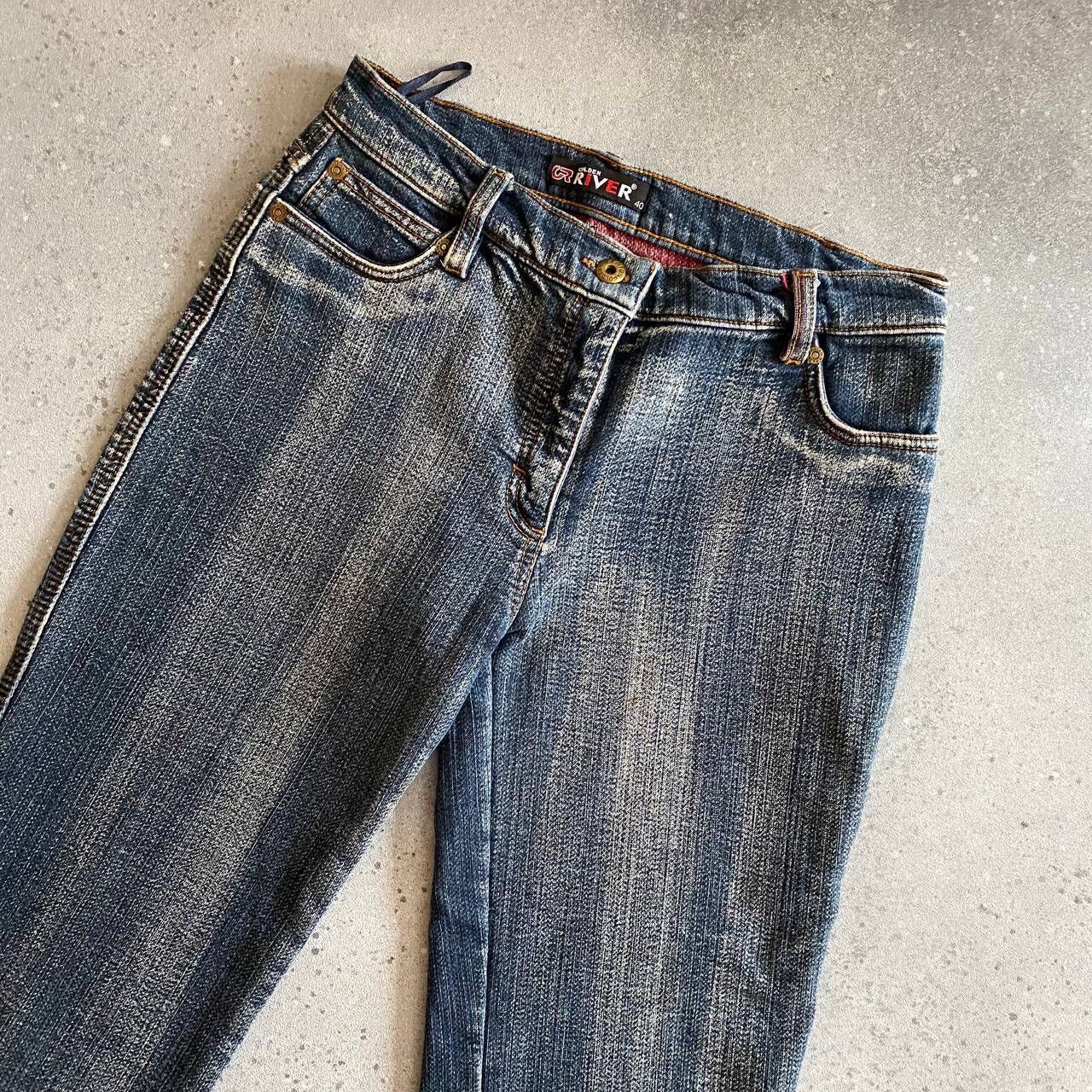 Hysteric Glamour × Japanese Brand Japanese Vintage Washed Flare Jeans Size 28" / US 6 / IT 42 - 5 Thumbnail