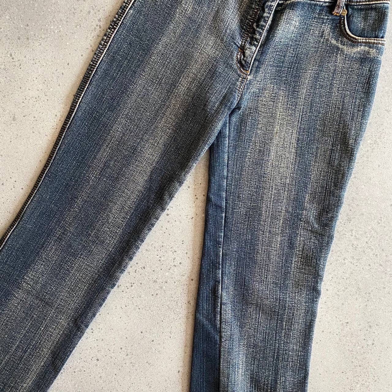 Hysteric Glamour × Japanese Brand Japanese Vintage Washed Flare Jeans Size 28" / US 6 / IT 42 - 7 Thumbnail