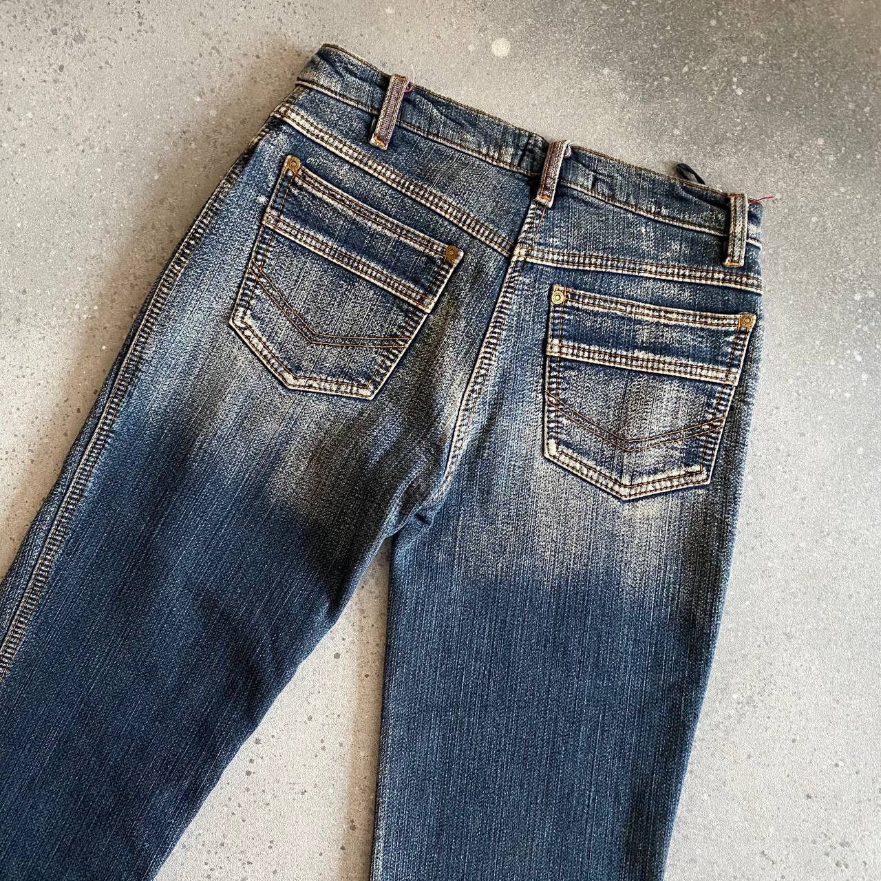 Hysteric Glamour × Japanese Brand Japanese Vintage Washed Flare Jeans Size 28" / US 6 / IT 42 - 4 Thumbnail