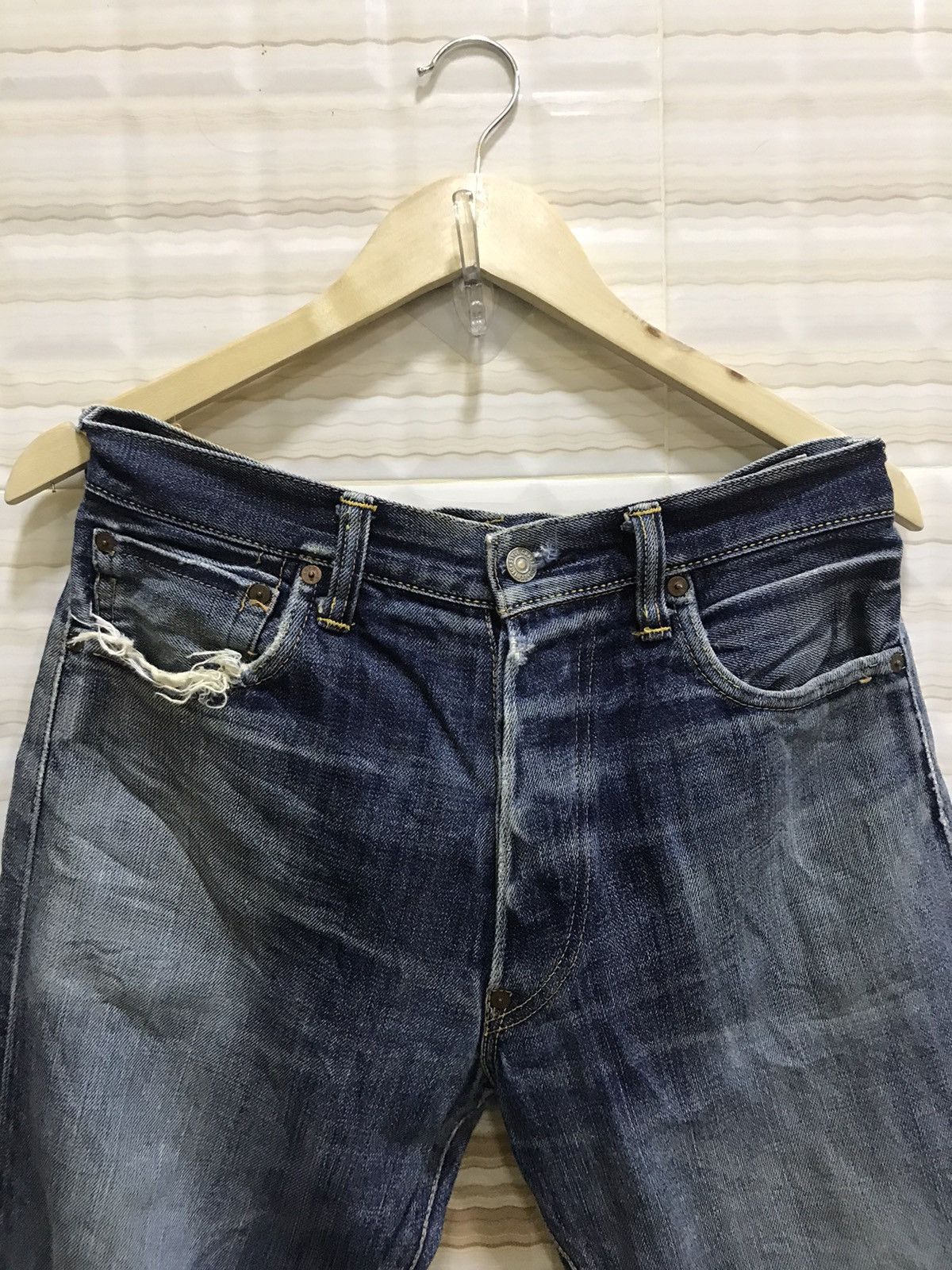 Evisu 🔥 Evisu Denim Pants – Classic Japanese Streetwear Size US 31 - 6 Thumbnail
