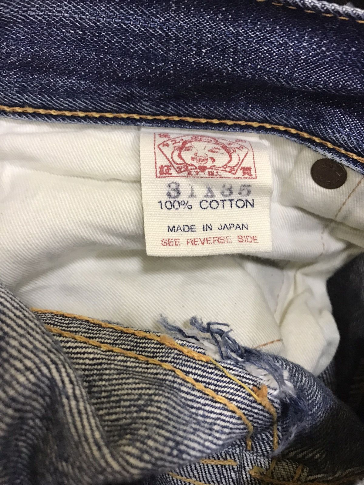 Evisu 🔥 Evisu Denim Pants – Classic Japanese Streetwear Size US 31 - 8 Thumbnail