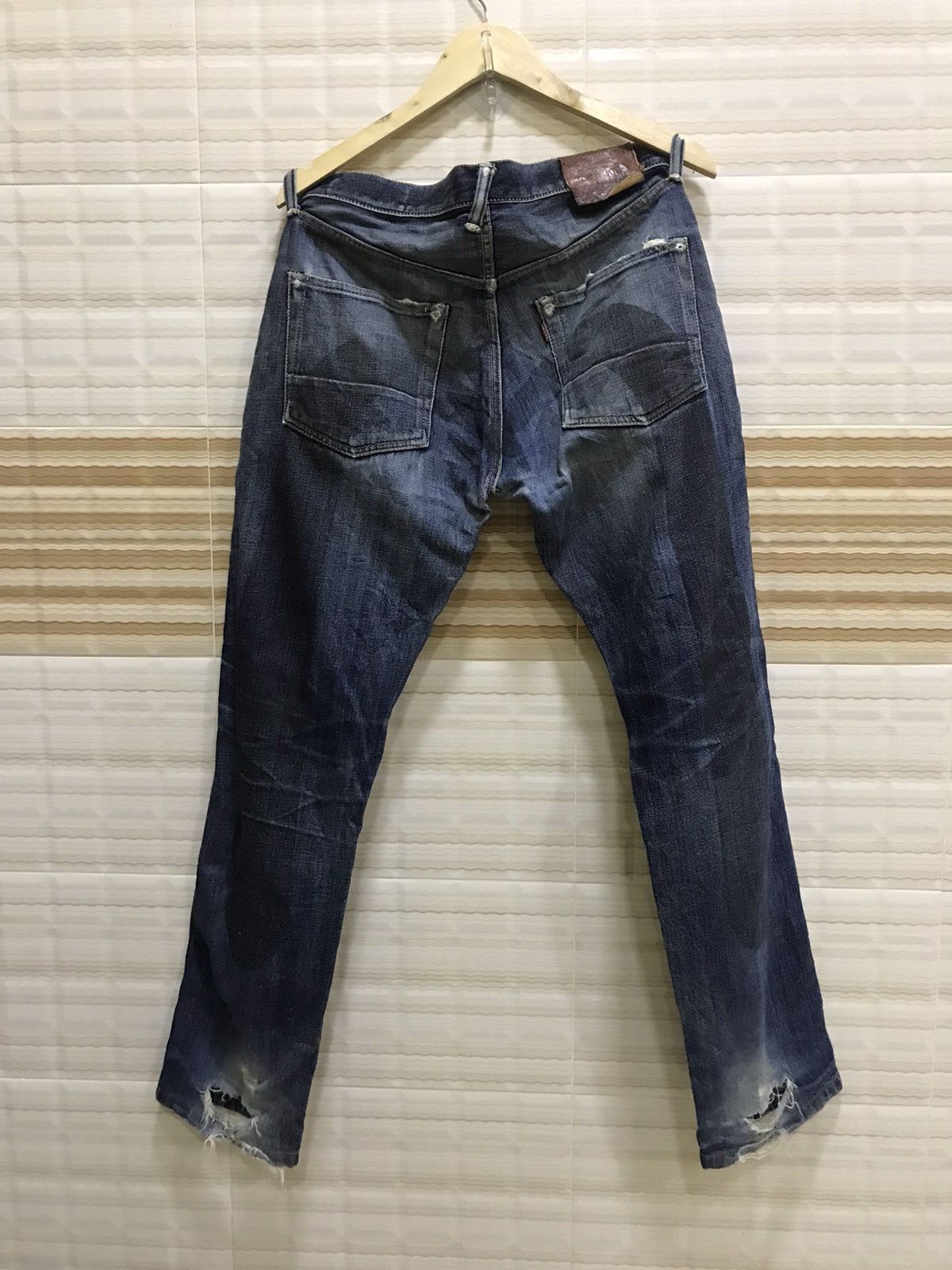 Evisu 🔥 Evisu Denim Pants – Classic Japanese Streetwear Size US 31 - 1 Thumbnail