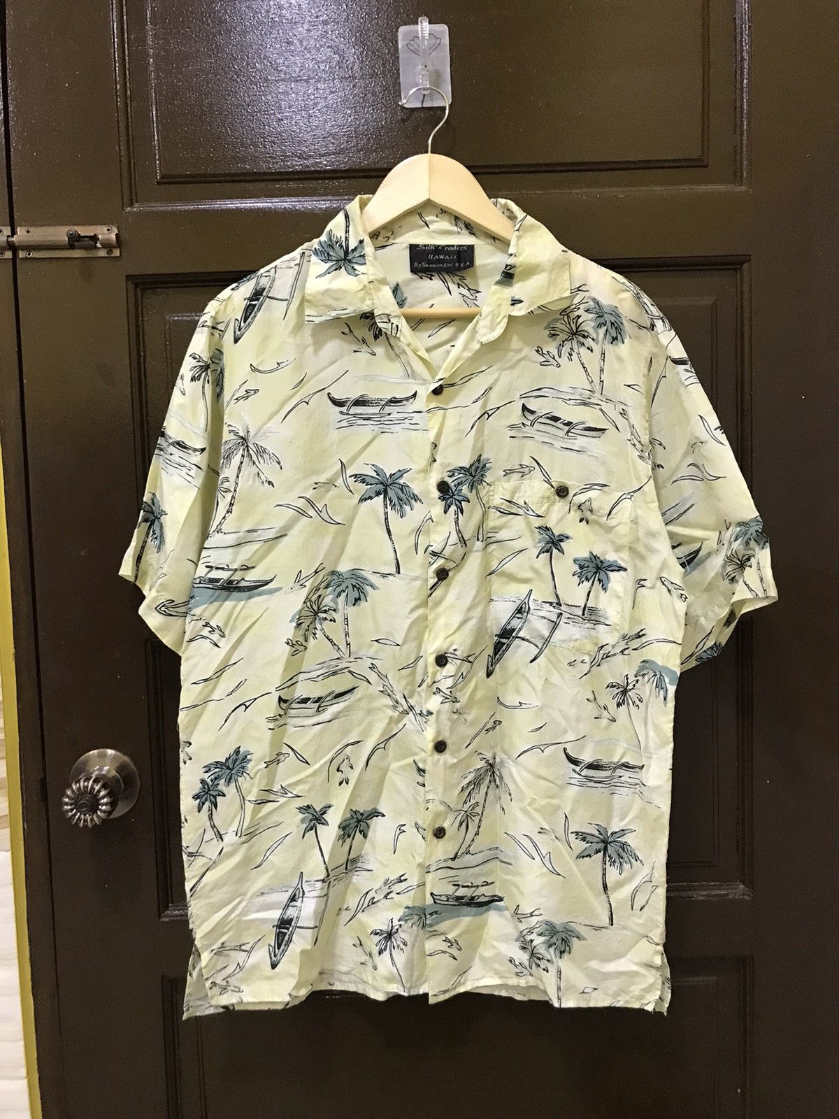 Vintage Silk Trader Hawaii Shirt By Sunrise ent USA Size US L / EU 52-54 / 3 - 1 Thumbnail