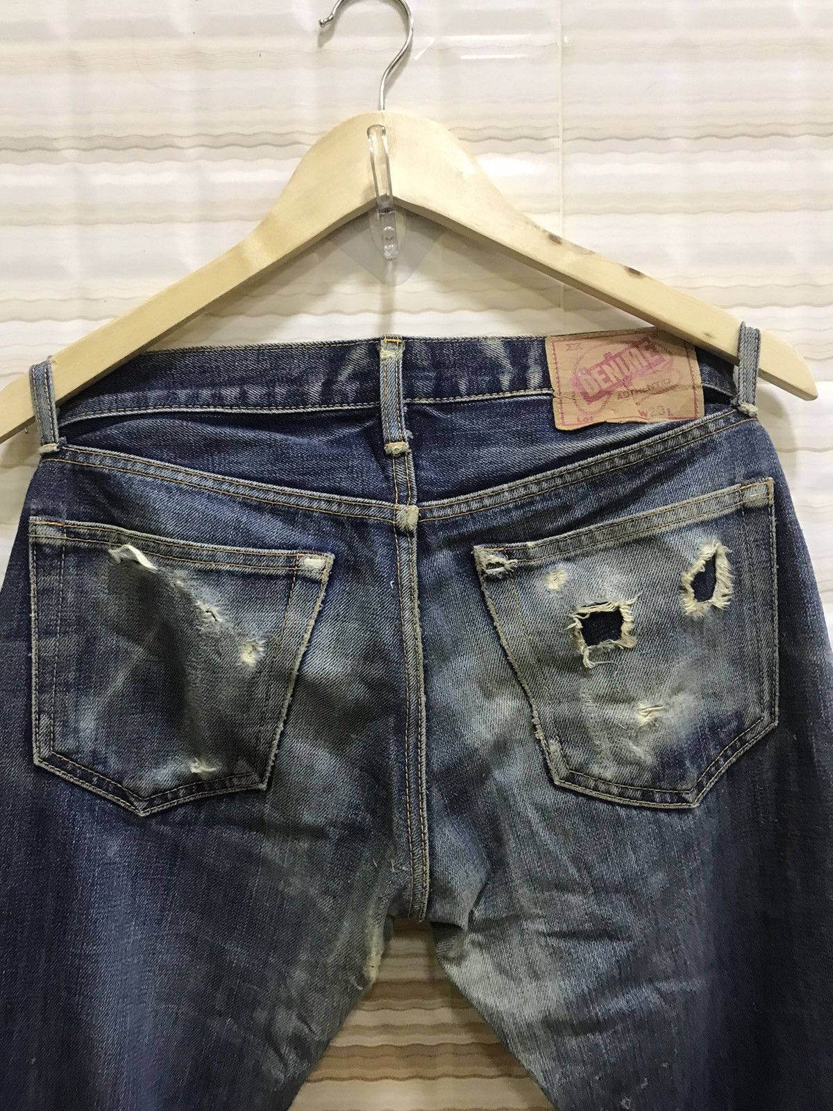 Denime VINTAGE DENIME JEAN Size US 31 - 3 Thumbnail