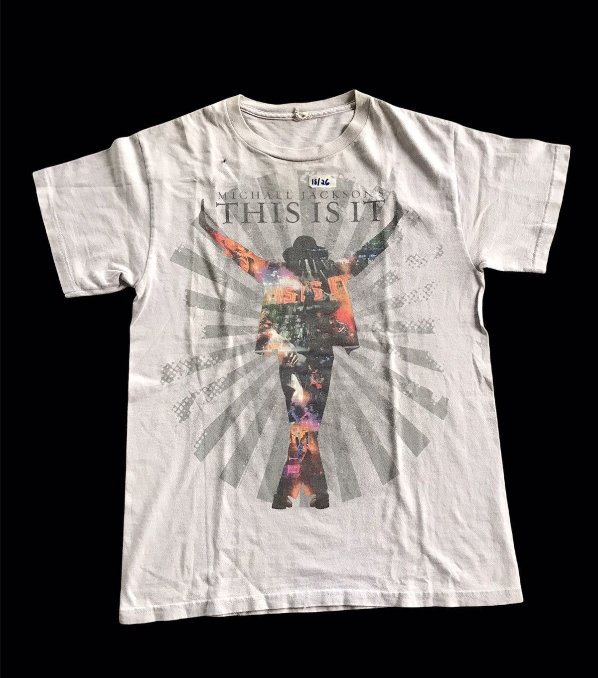 Band Tees × Michael Jackson × Vintage Michael Jackson Tshirt Big Logo Size US S / EU 44-46 / 1 - 2 Thumbnail